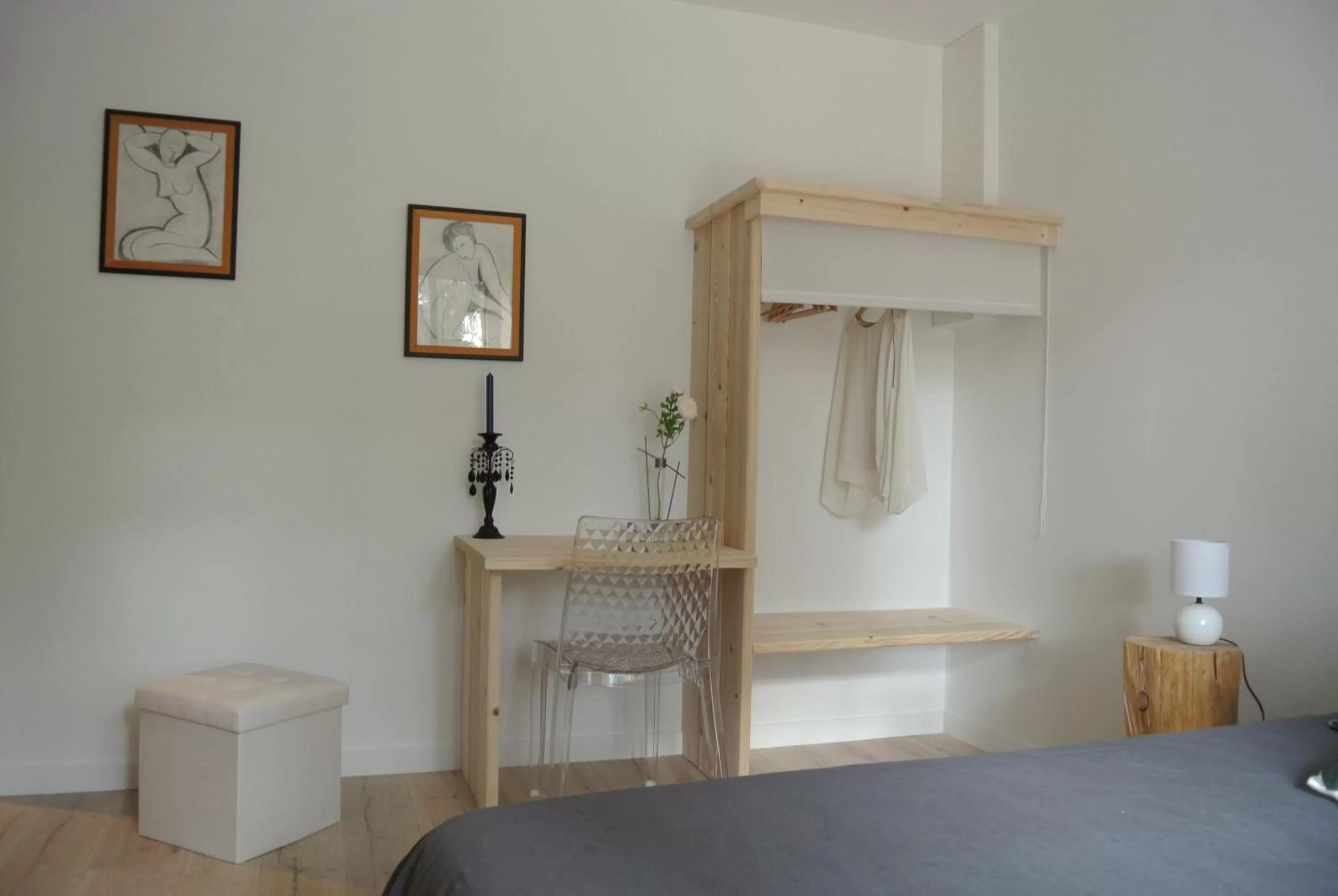 Bed in CARPE DIEM Résidence Hôtelière