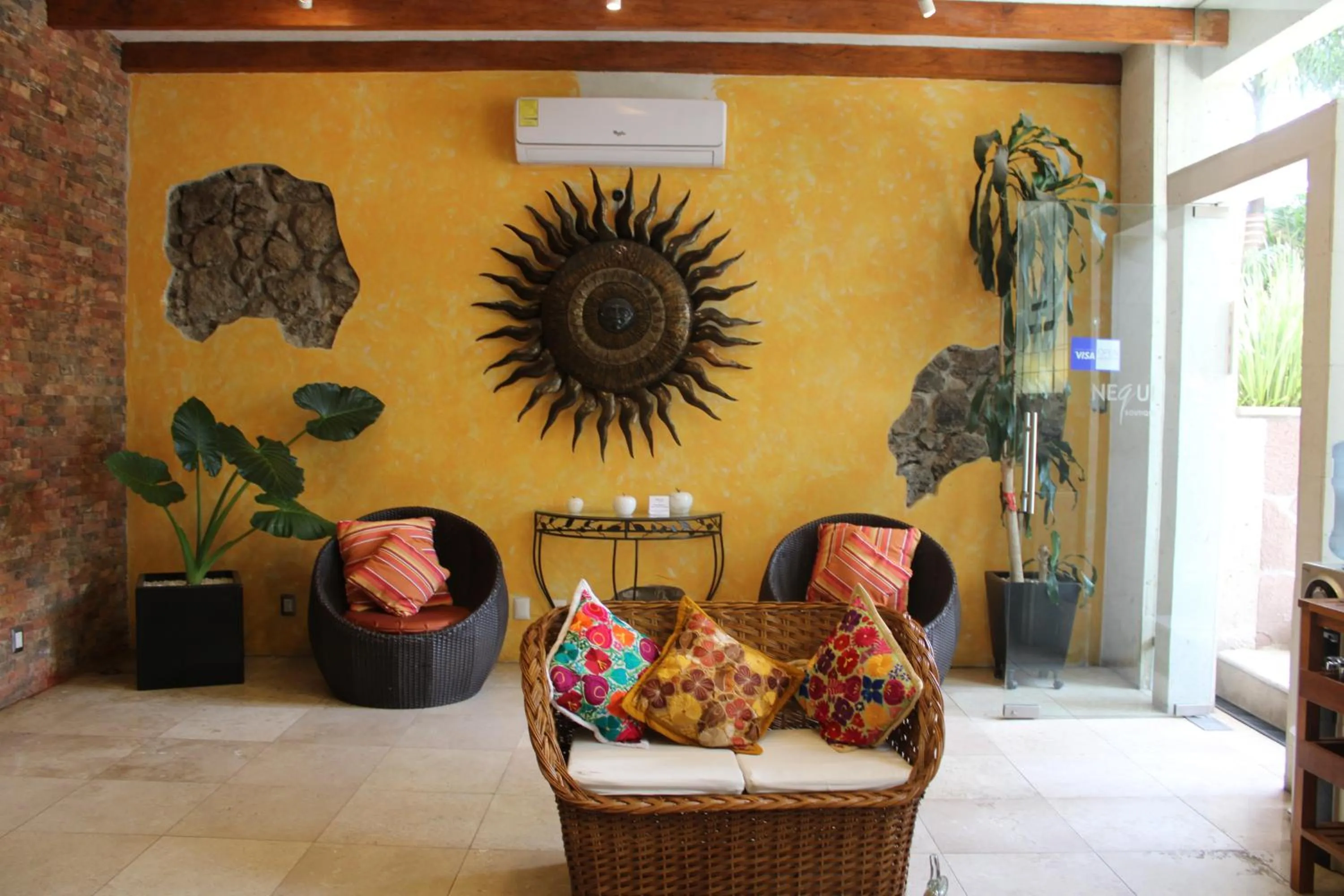 Living room in Nequi Hotel Boutique