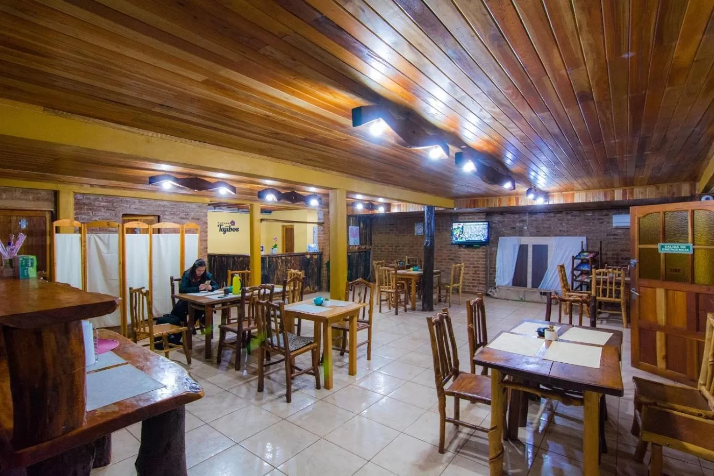 Breakfast in Posada Los Tajibos