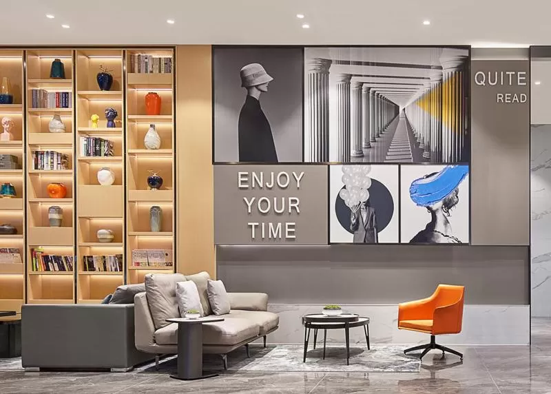 Lobby/Reception in Fengyue Light Shang Hotel Guangzhou Baiyun Airport Store