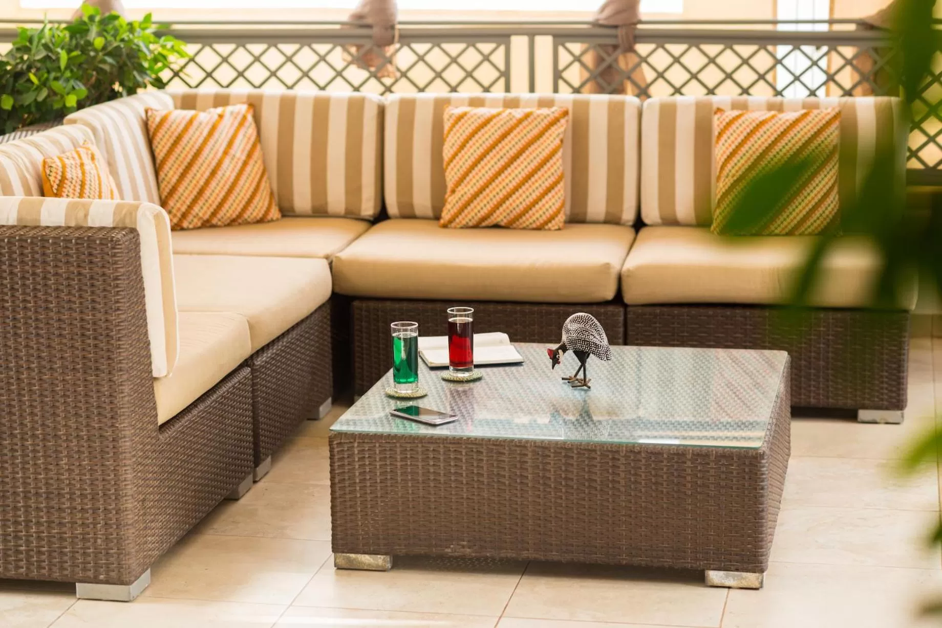 Patio, Seating Area in La Résidence