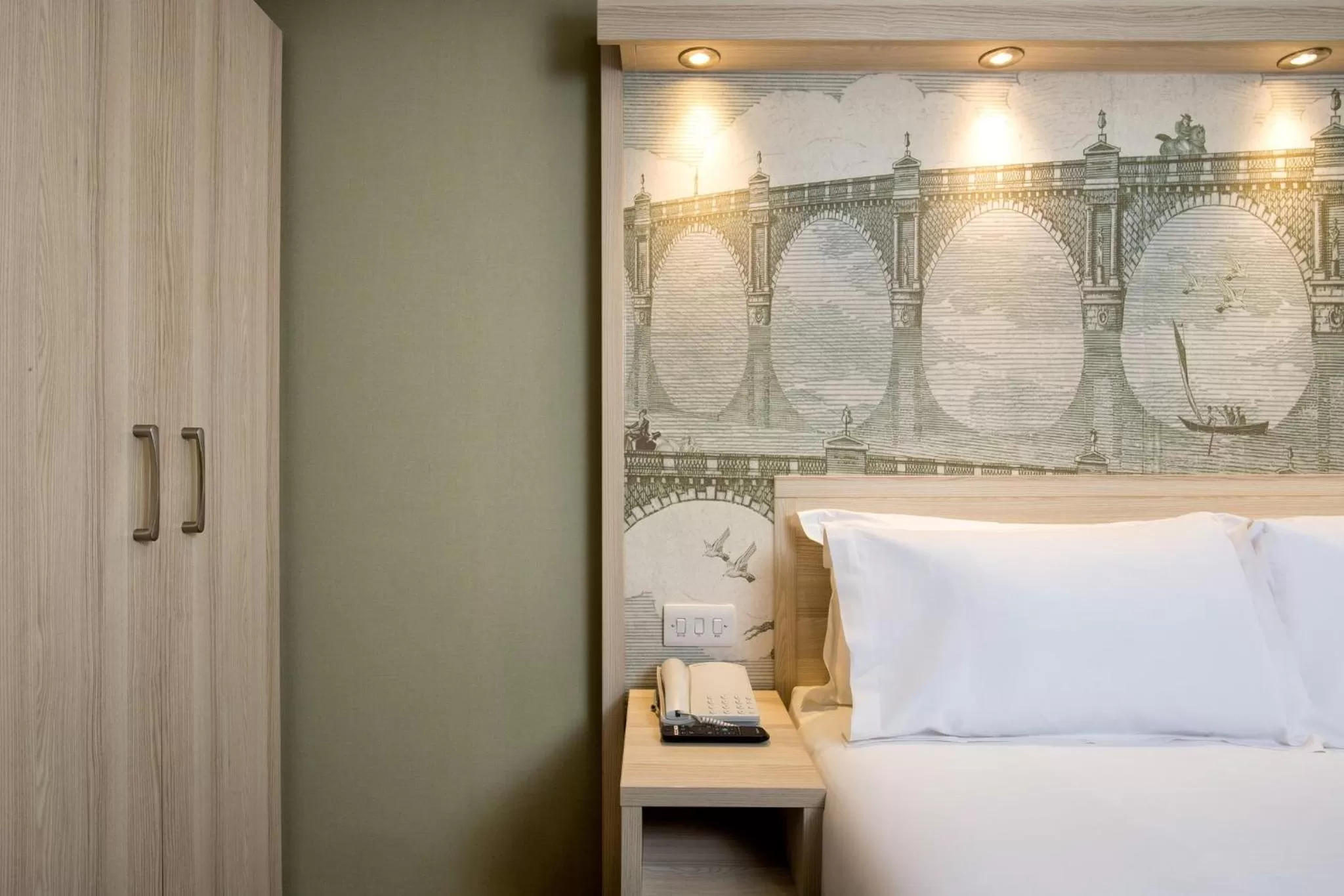 Photo of the whole room, Bed in President Hotel