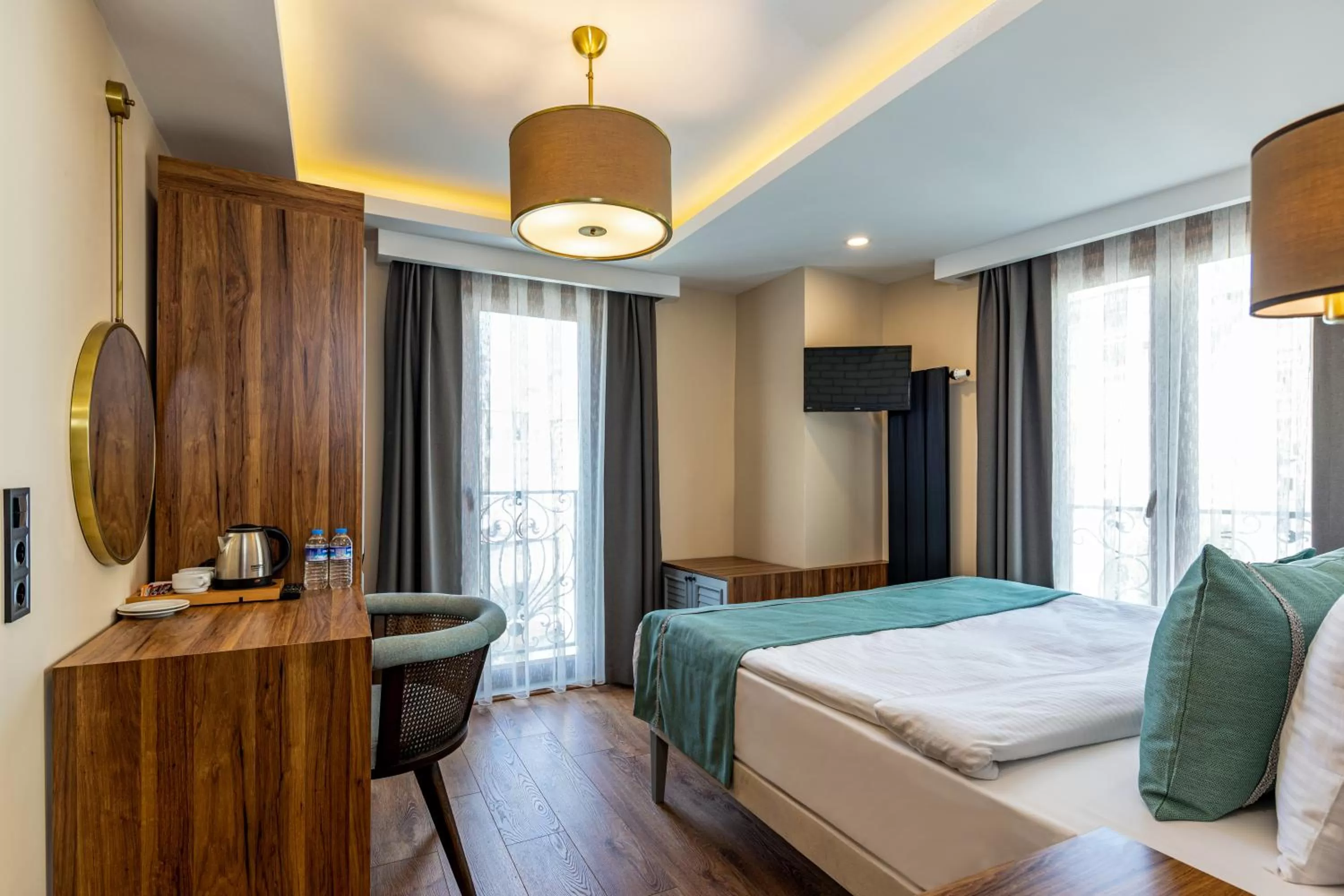 Photo of the whole room, Bed in Interstar Hotel - Sultanahmet