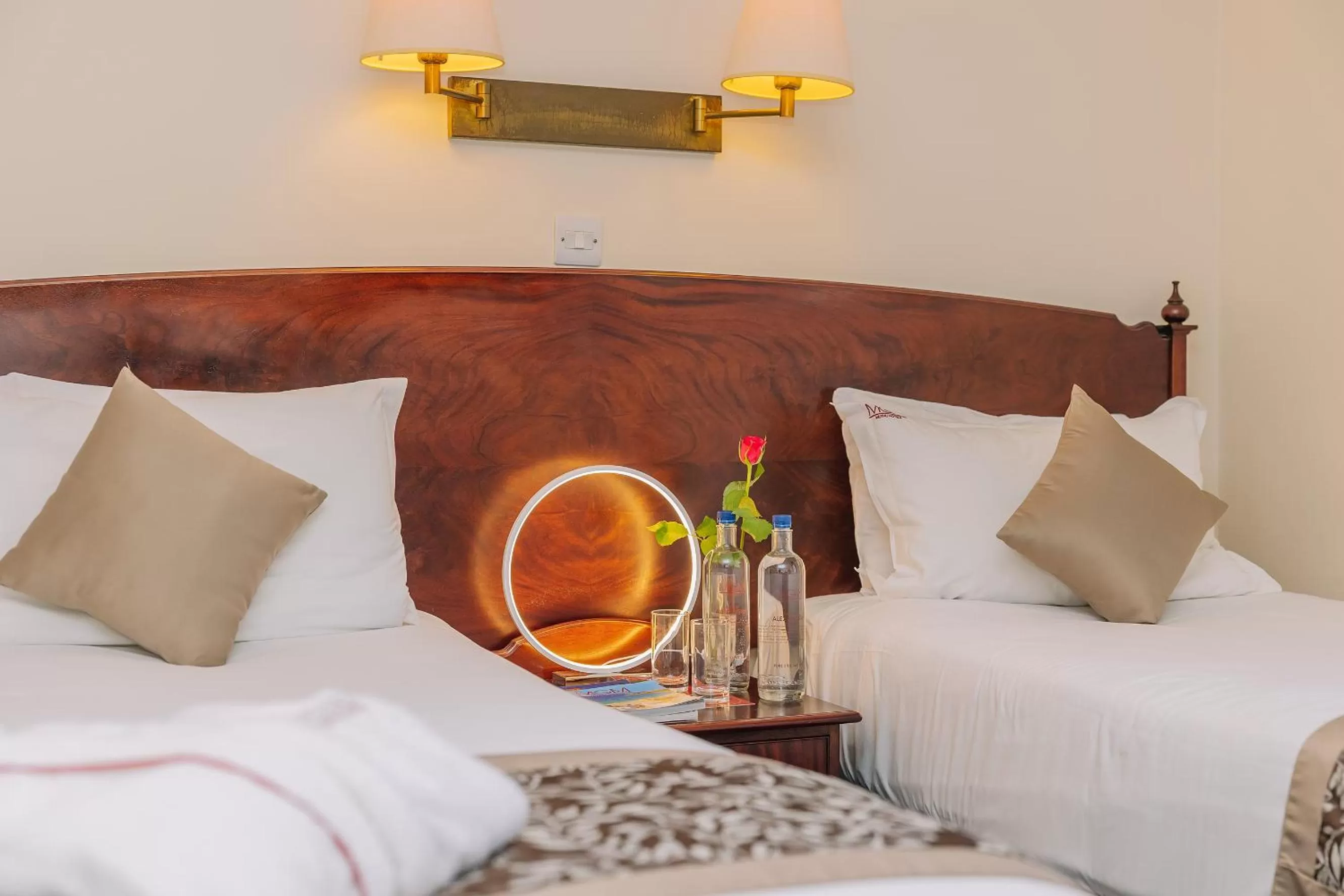 Bed in Muthu Alexandra Hotel