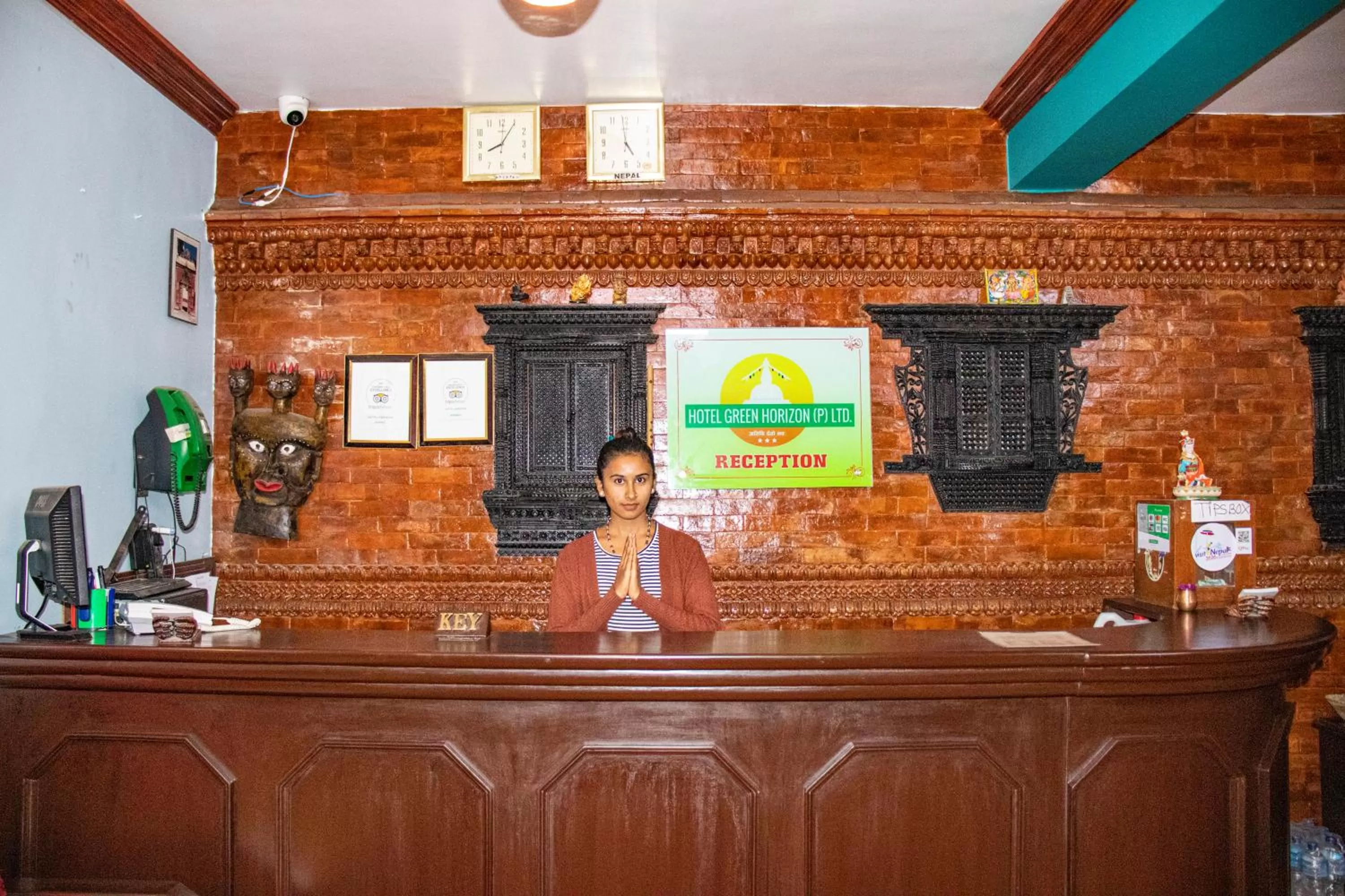 Staff in Hotel Green Horizon