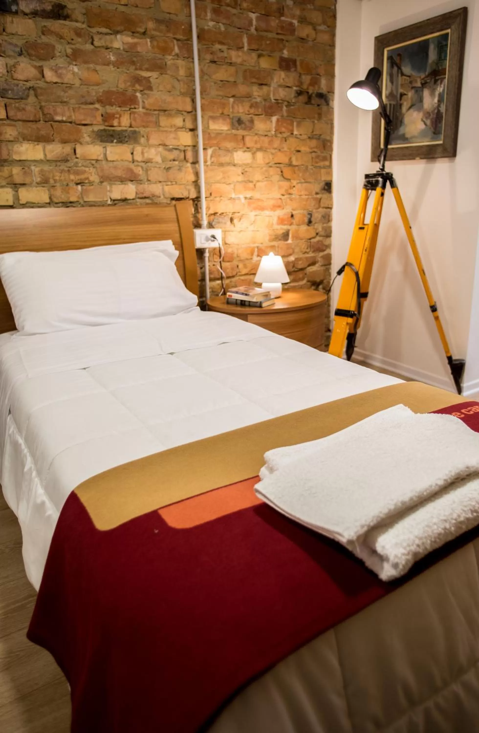 Bed in B&B Artistic Tirana