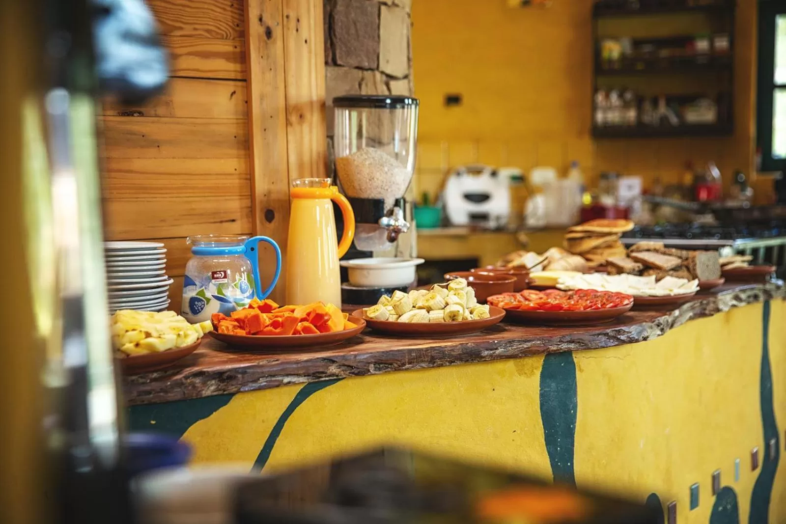 Breakfast in YVY CASA HOTEL