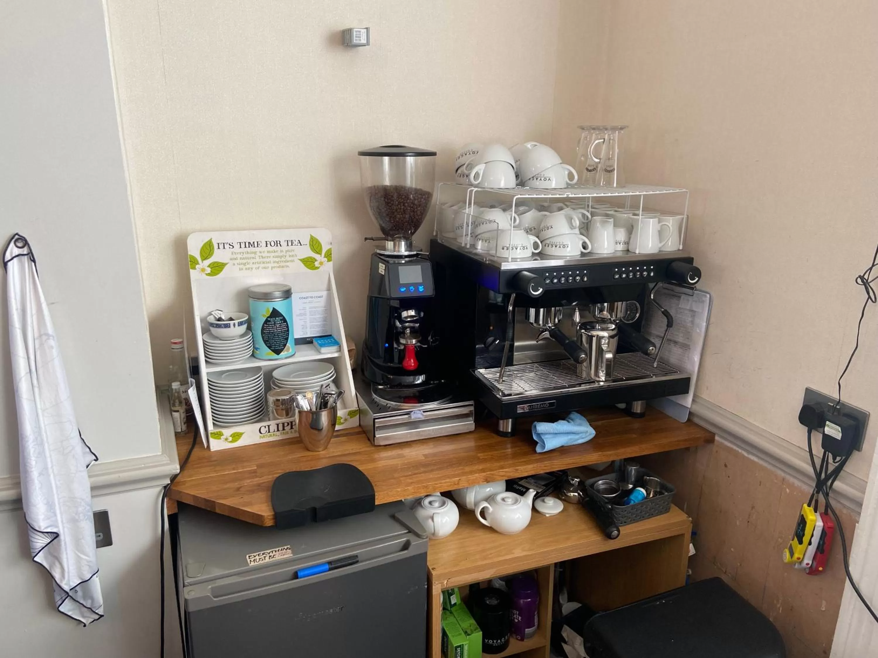 Continental breakfast in Alexandra Hotel