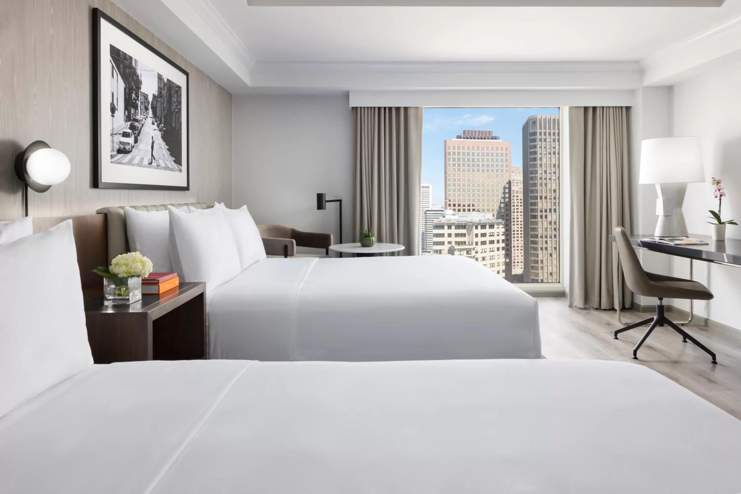 City view, Bed in Hyatt Regency San Francisco Downtown SOMA