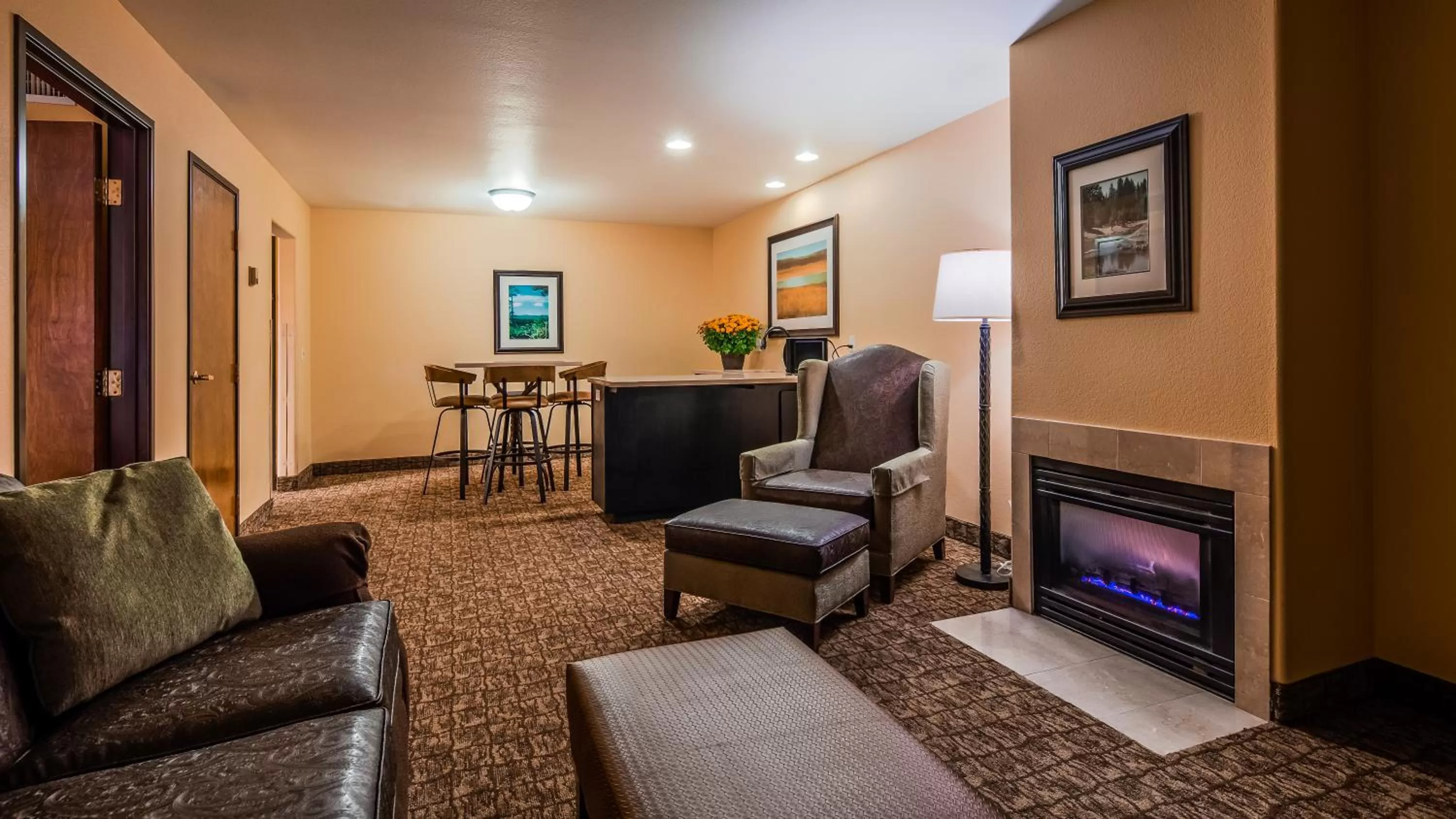 Living room in Best Western Newberry Station