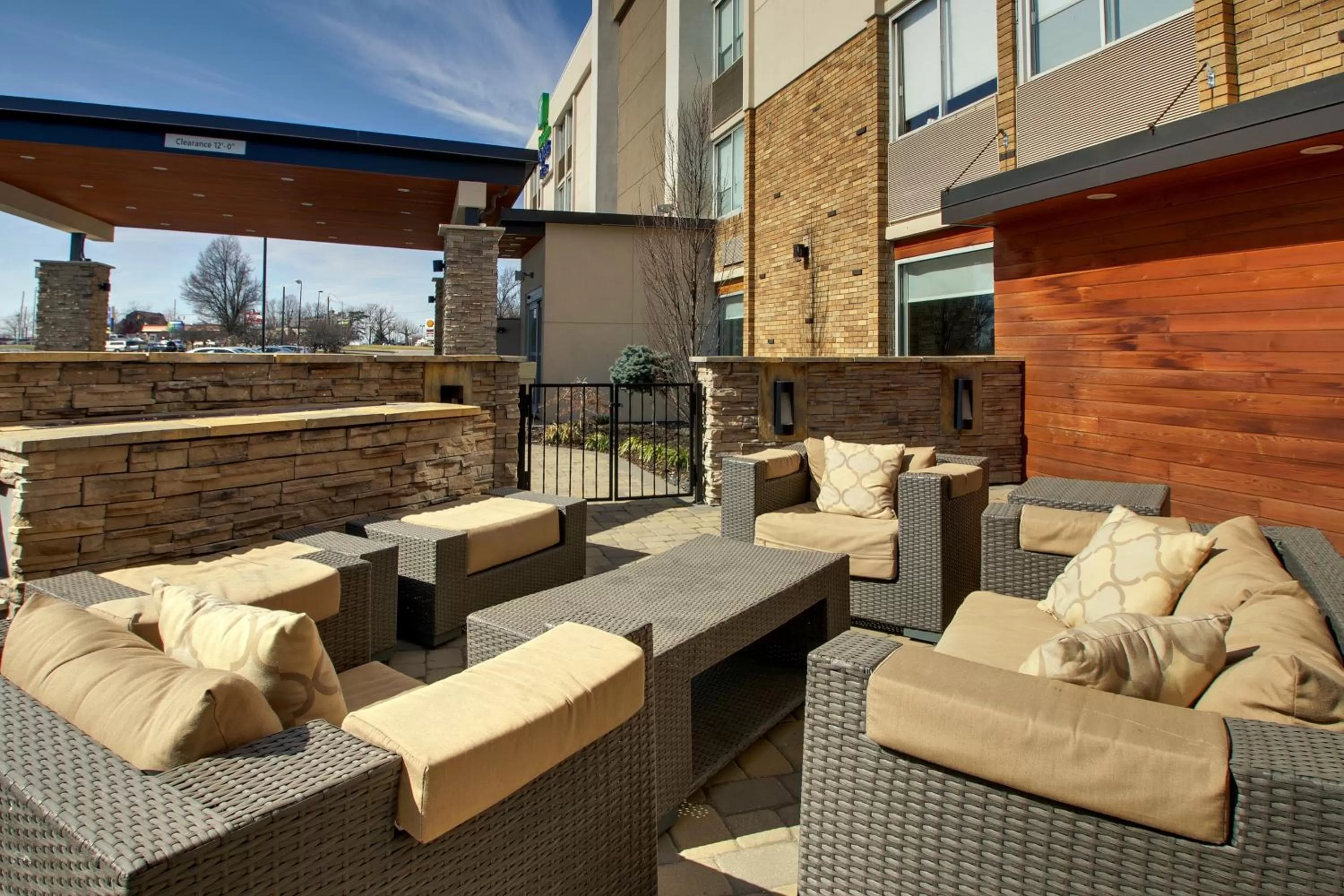Patio in Holiday Inn Express & Suites Wapakoneta by IHG