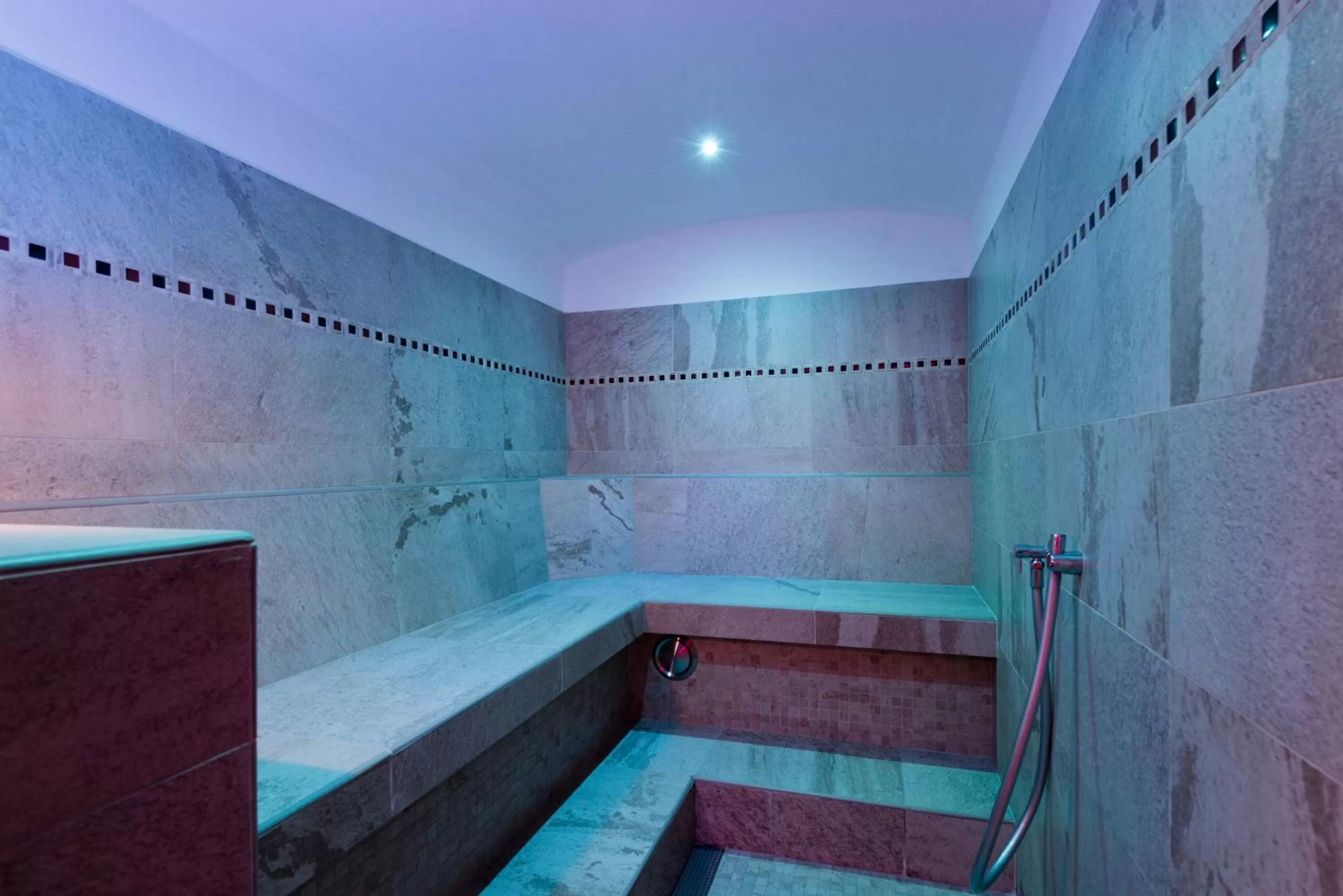 Steam room in FORESTO holiday apartments