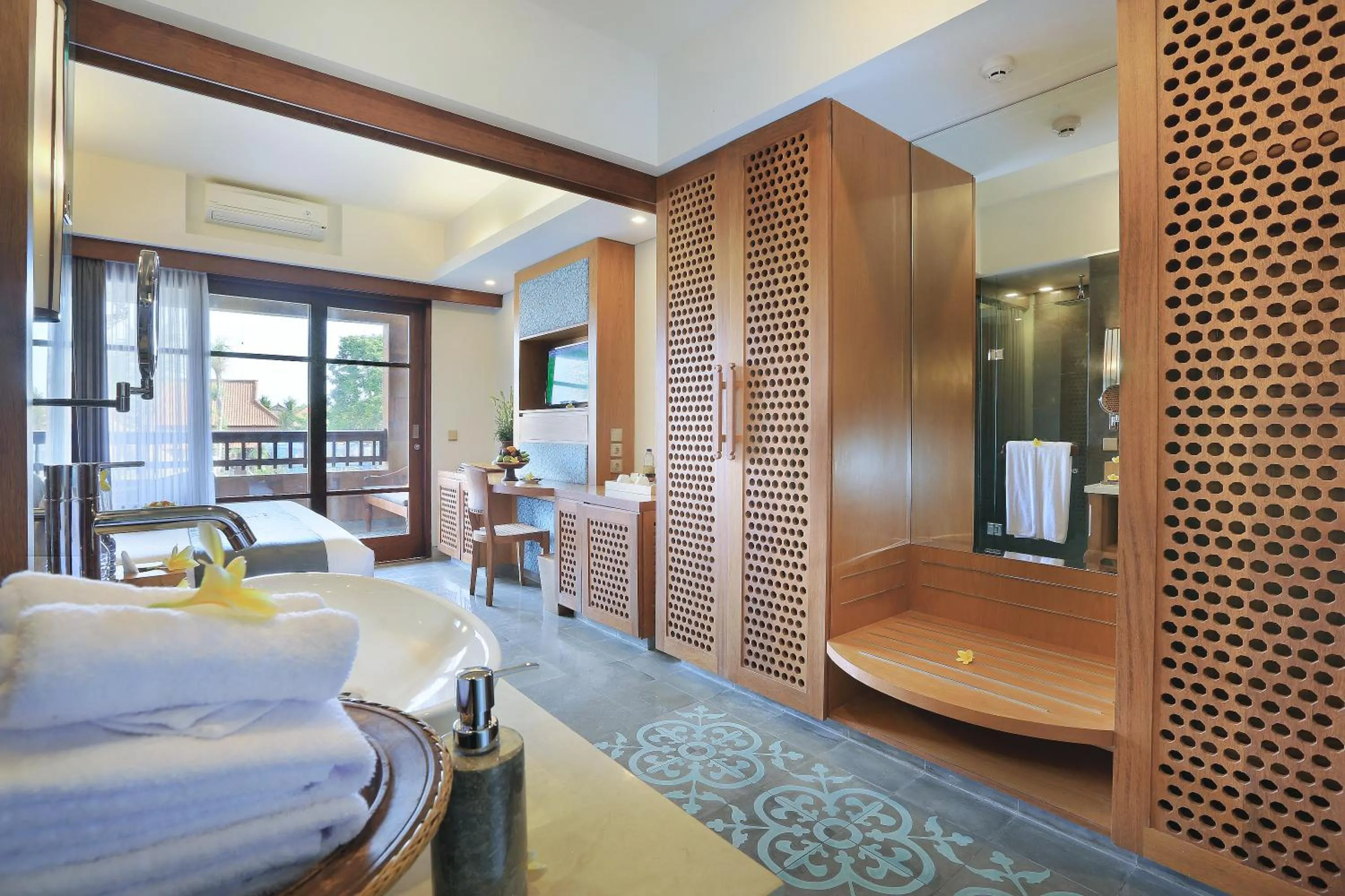 Property building, Bed in The Alantara Sanur