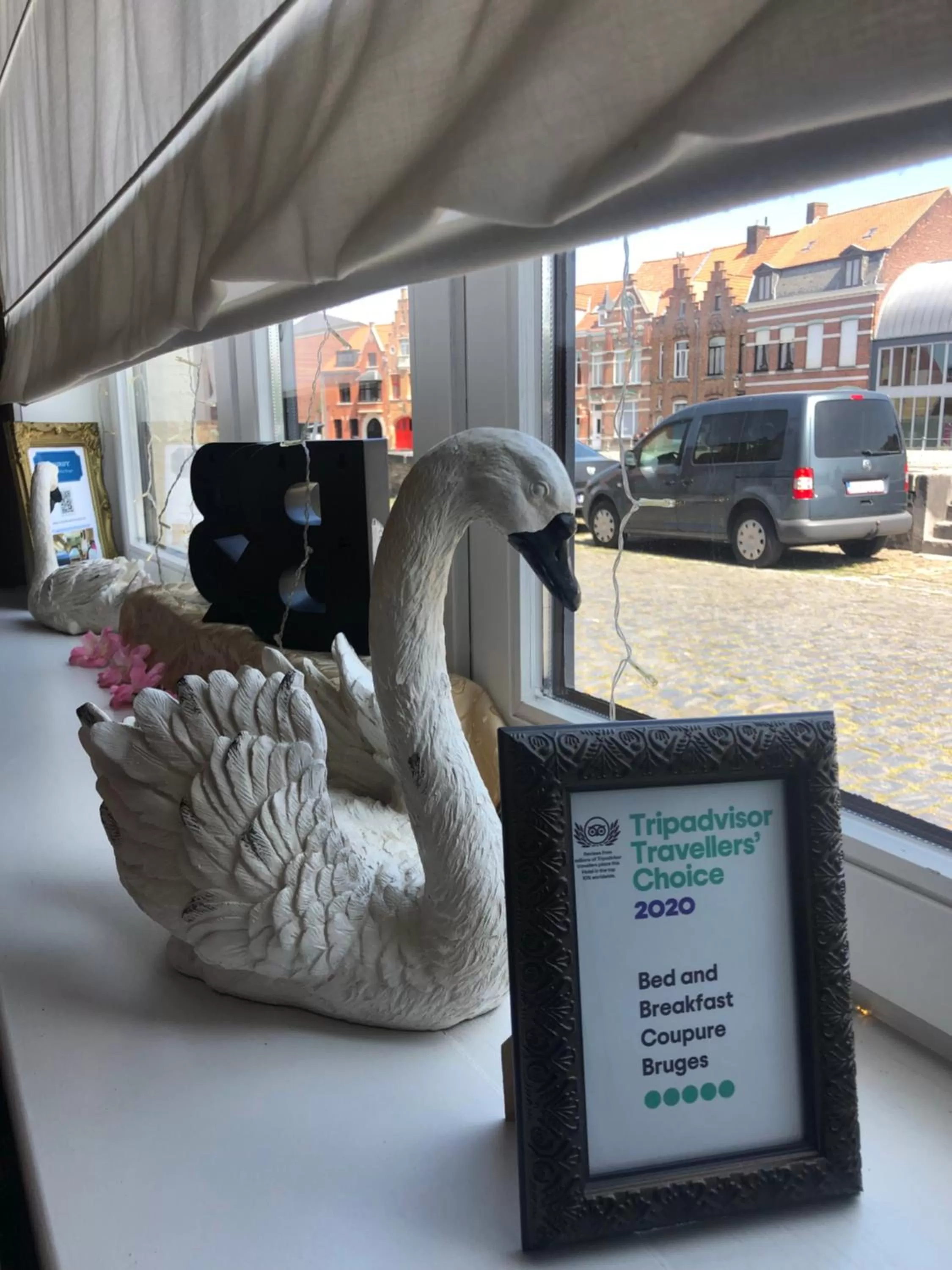 Sea view in B&B Coupure