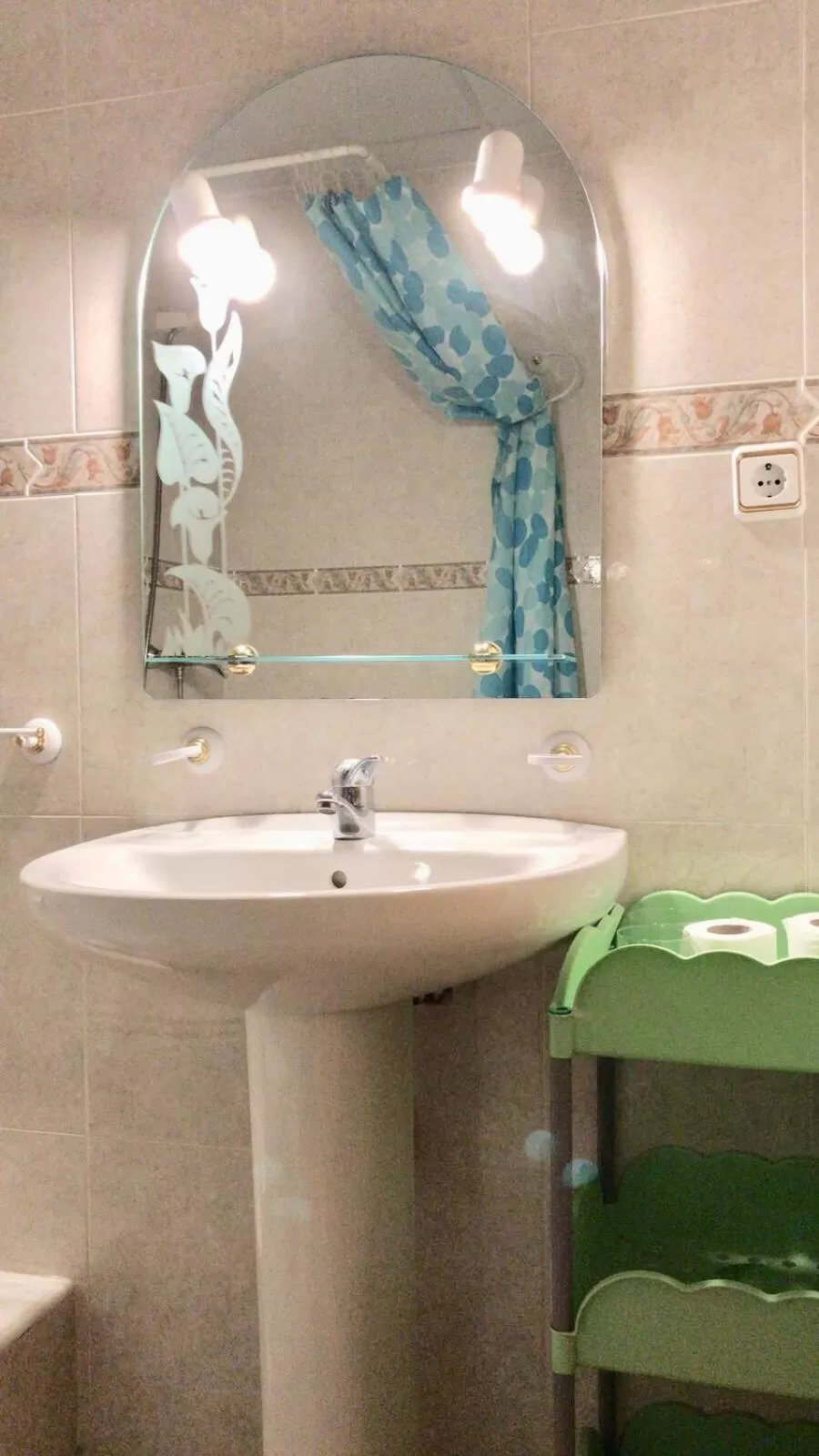 Decorative detail in Hotel El Ancla