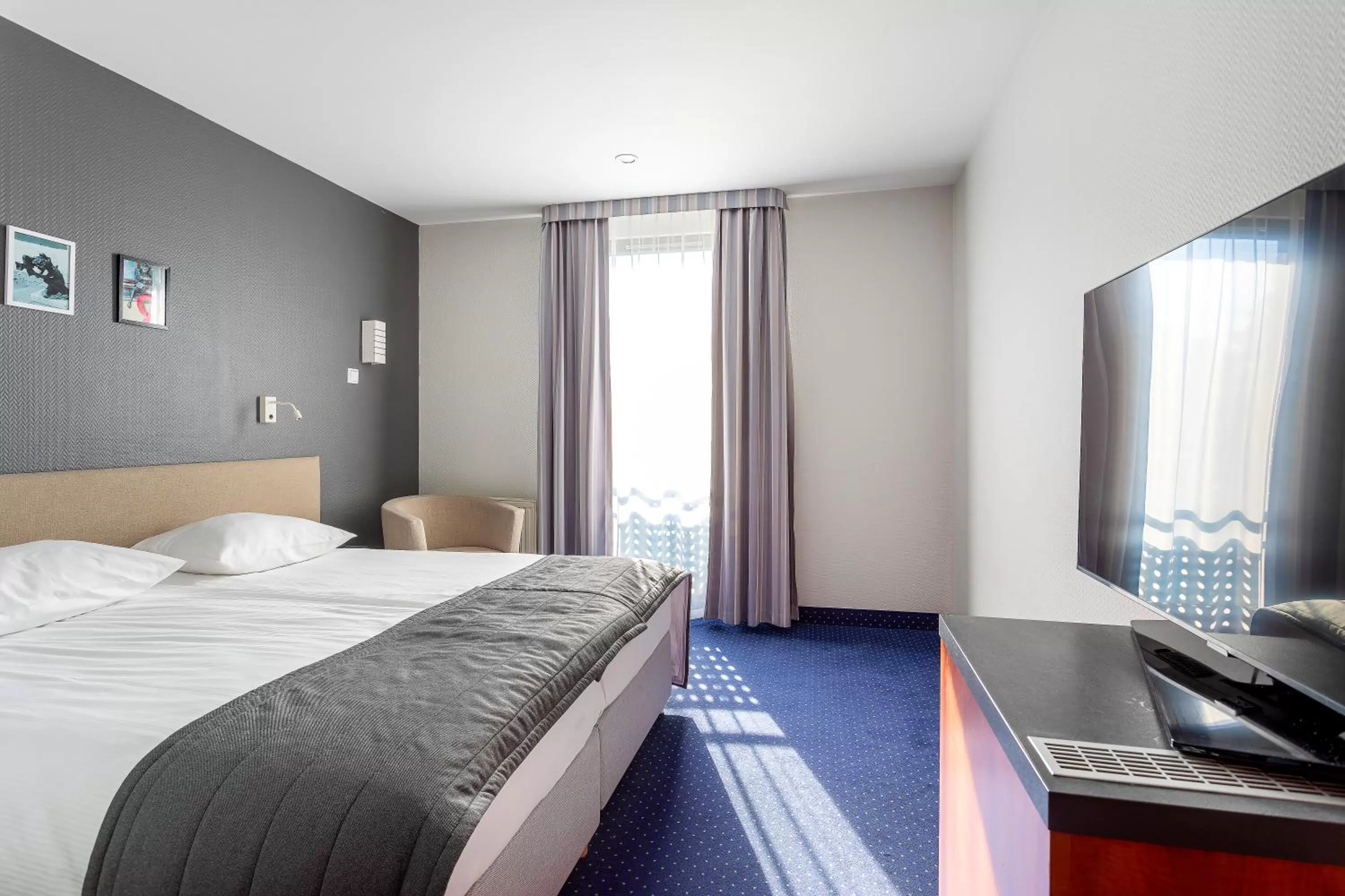 Bed in Qubus Hotel Zielona Góra