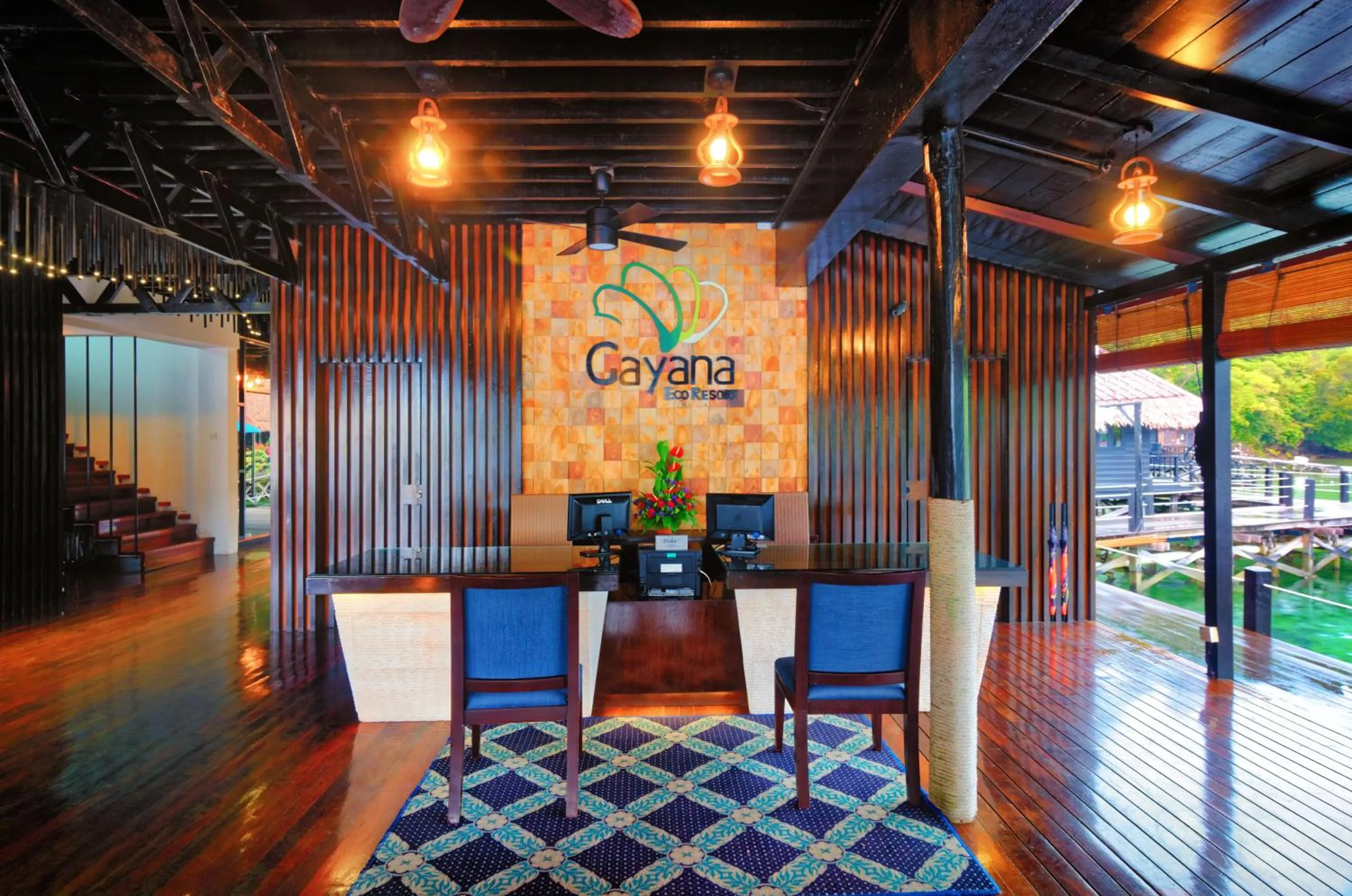 Property logo or sign in Gayana Marine Resort