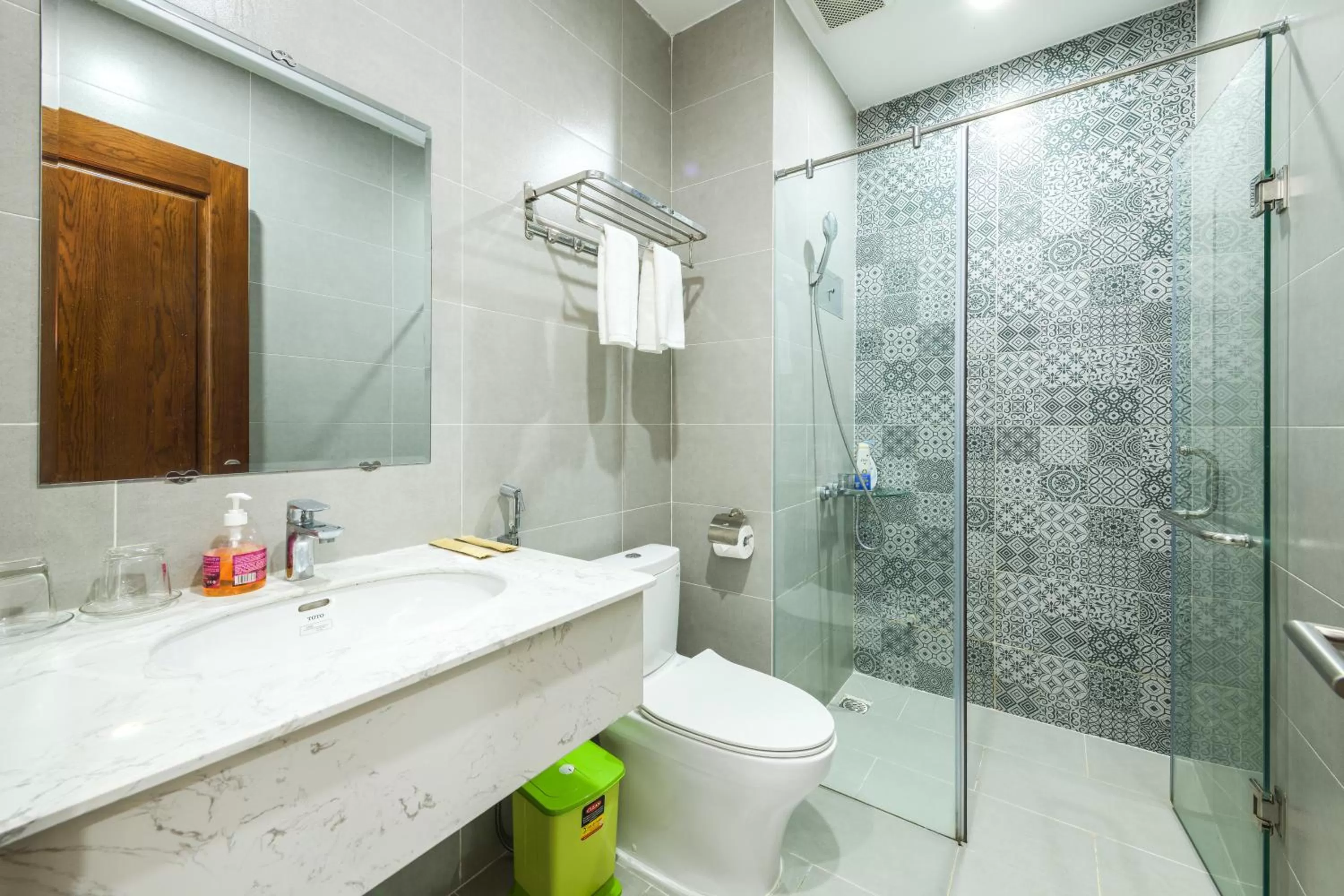 Bathroom in The Green House - Serviced Apartment
