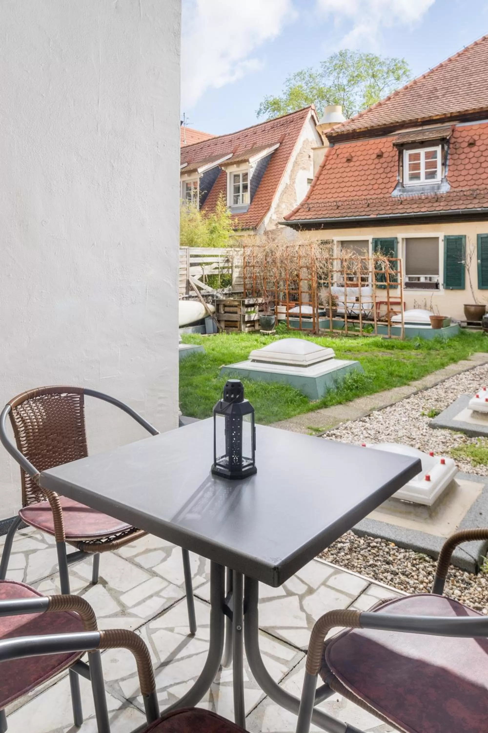 Patio in Hotel-Restaurant Hackteufel