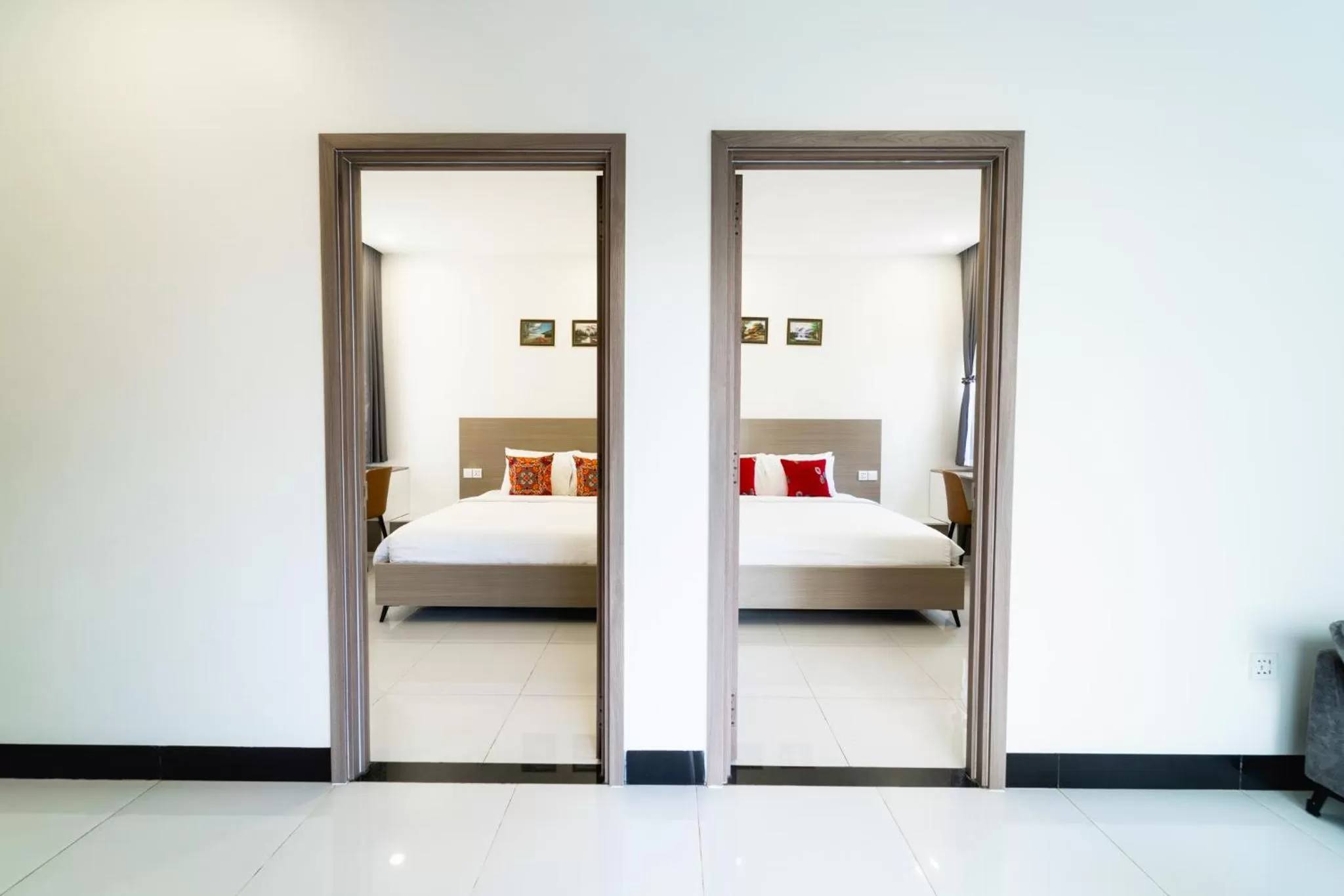 Bed in Angkor H Villa