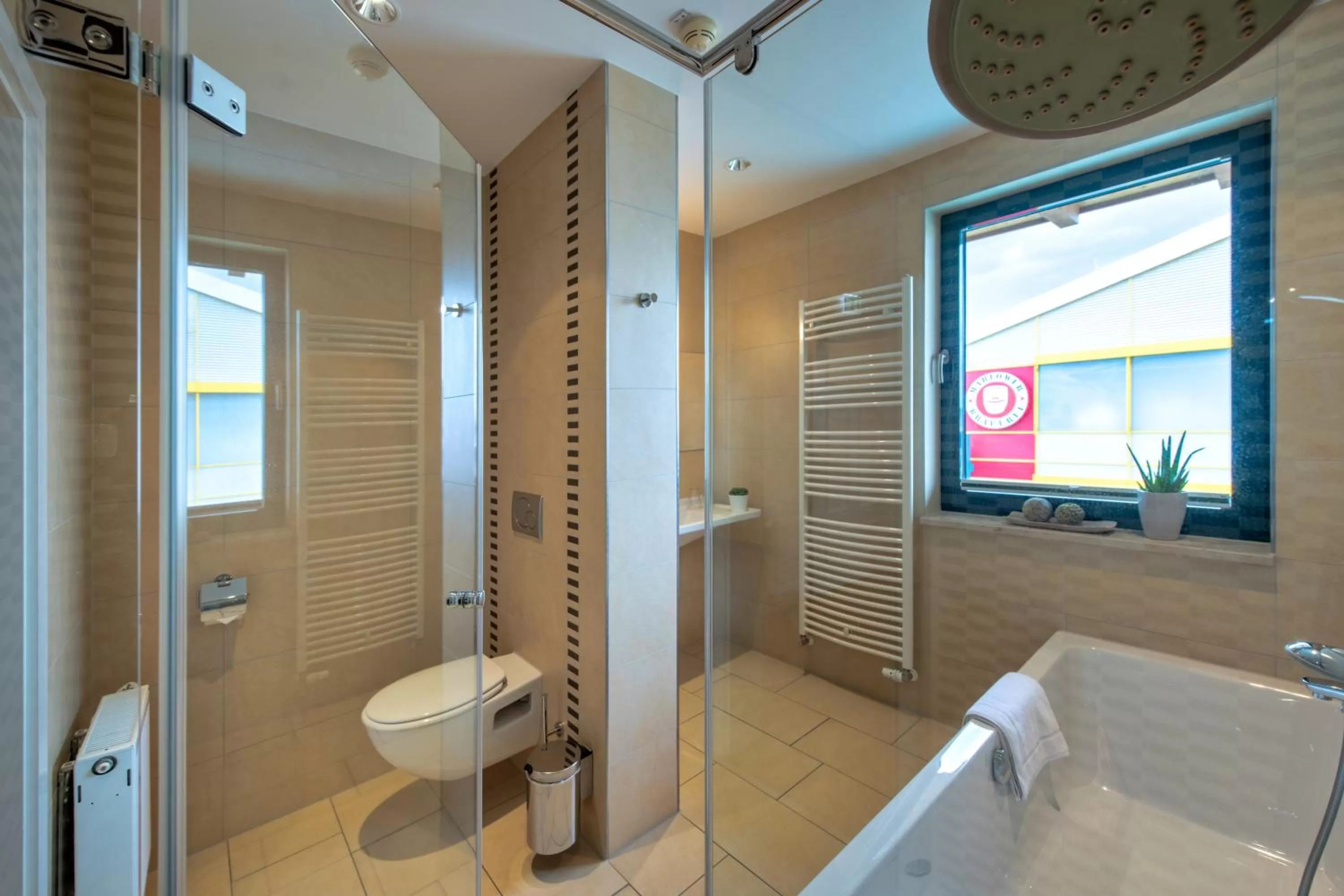 Shower in Recknitztal-Hotel Marlow