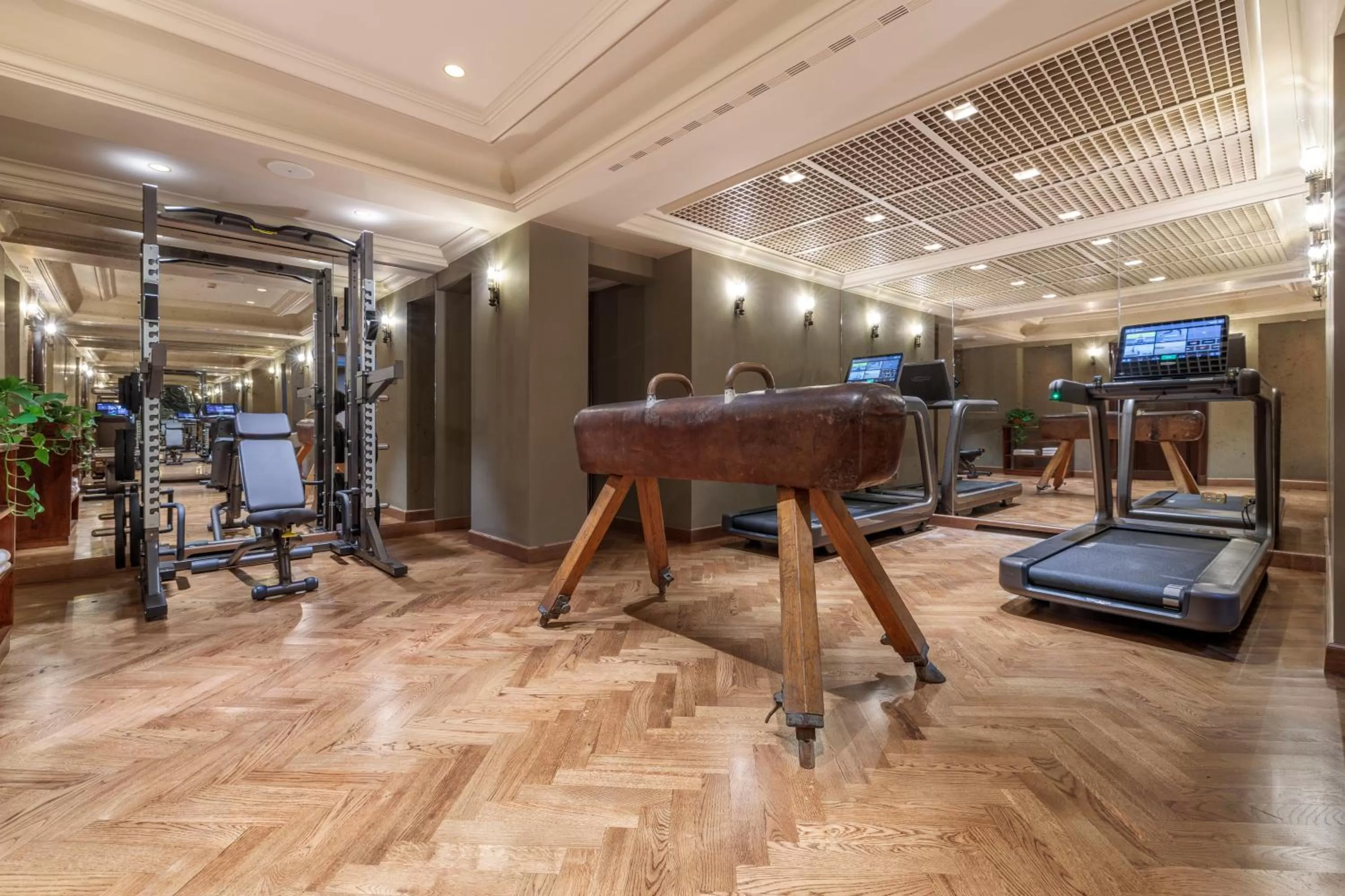 Fitness centre/facilities in Hotel Locarno