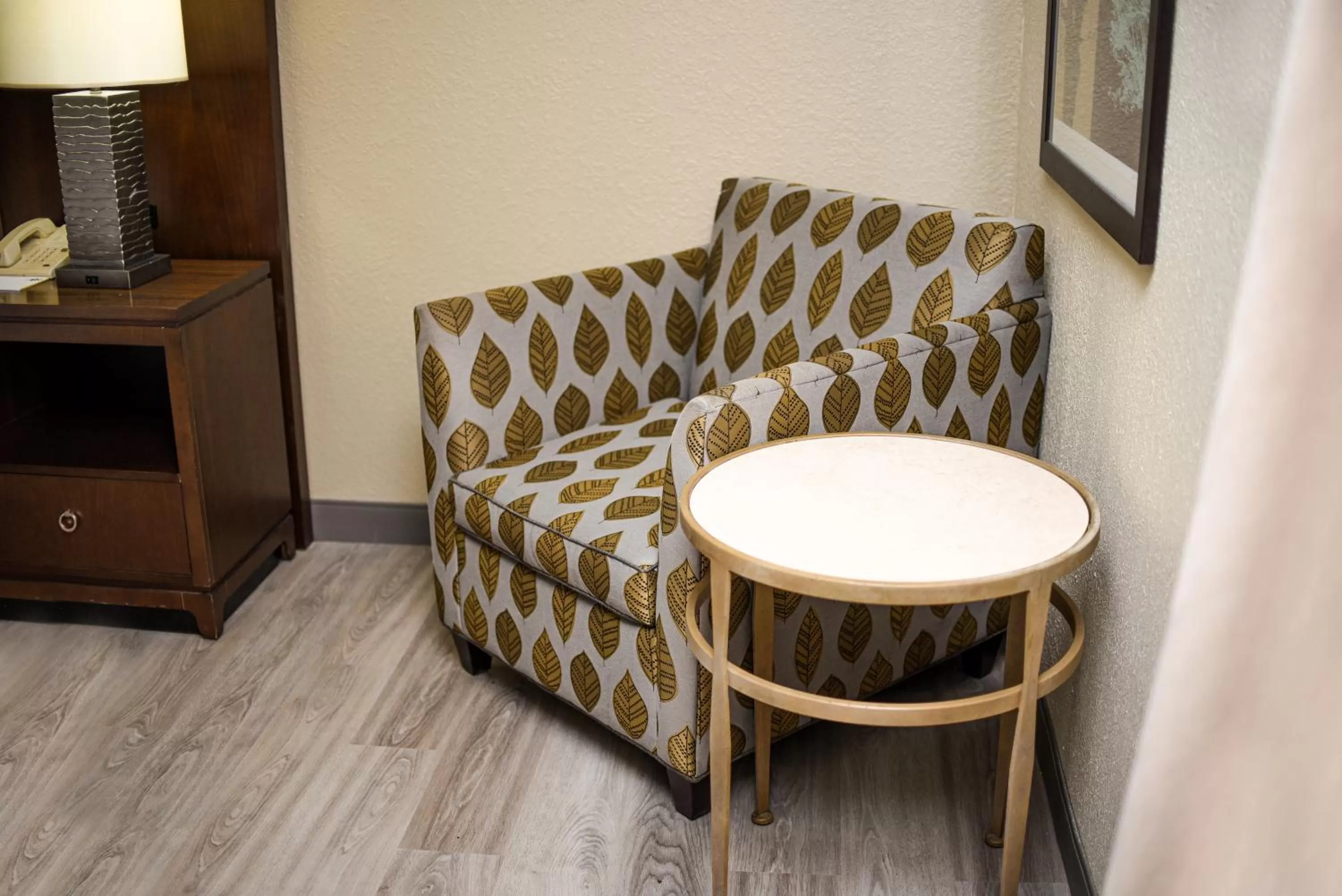 Seating area in Par 5 Resort