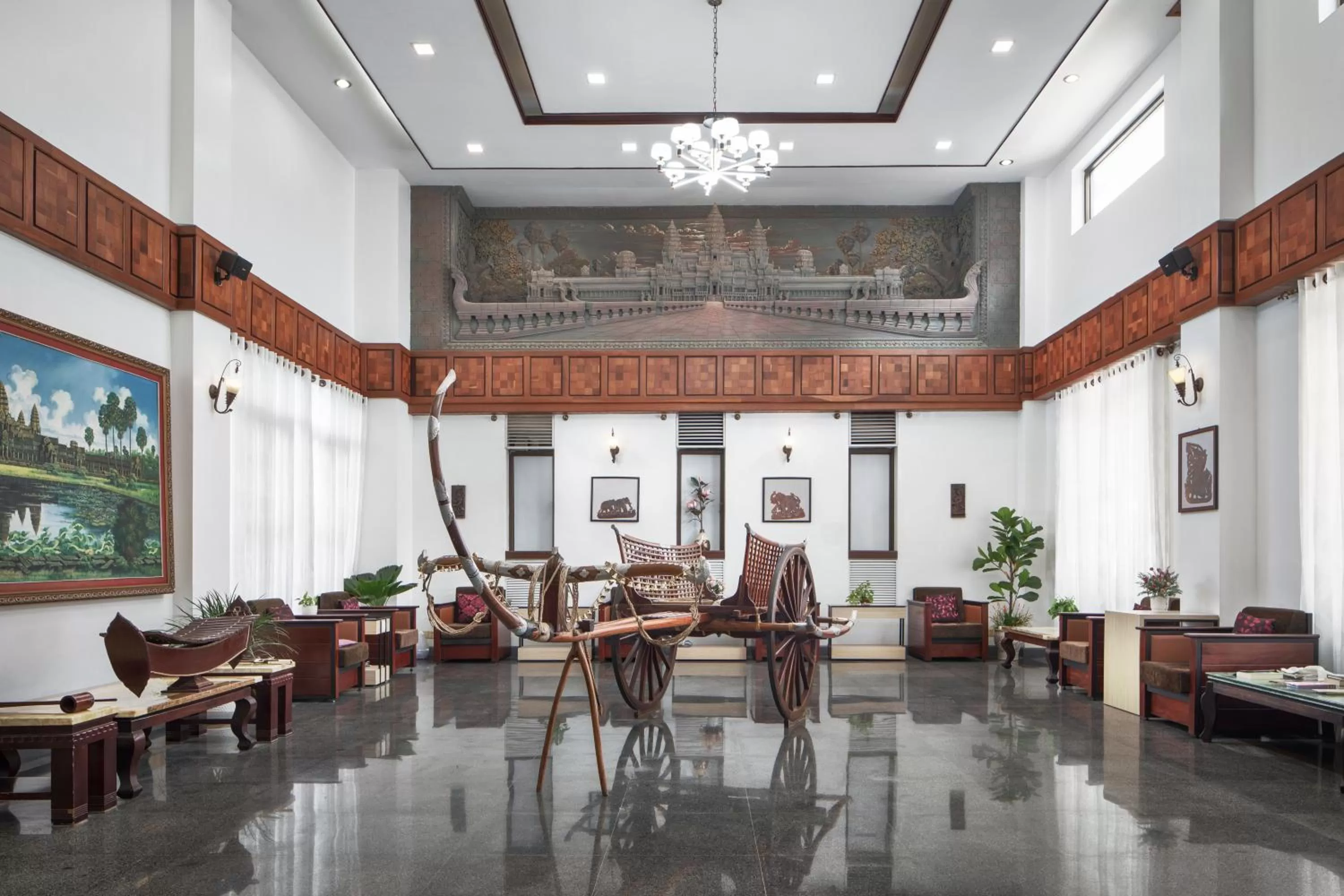 Lobby or reception in Ohana Phnom Penh Palace Hotel