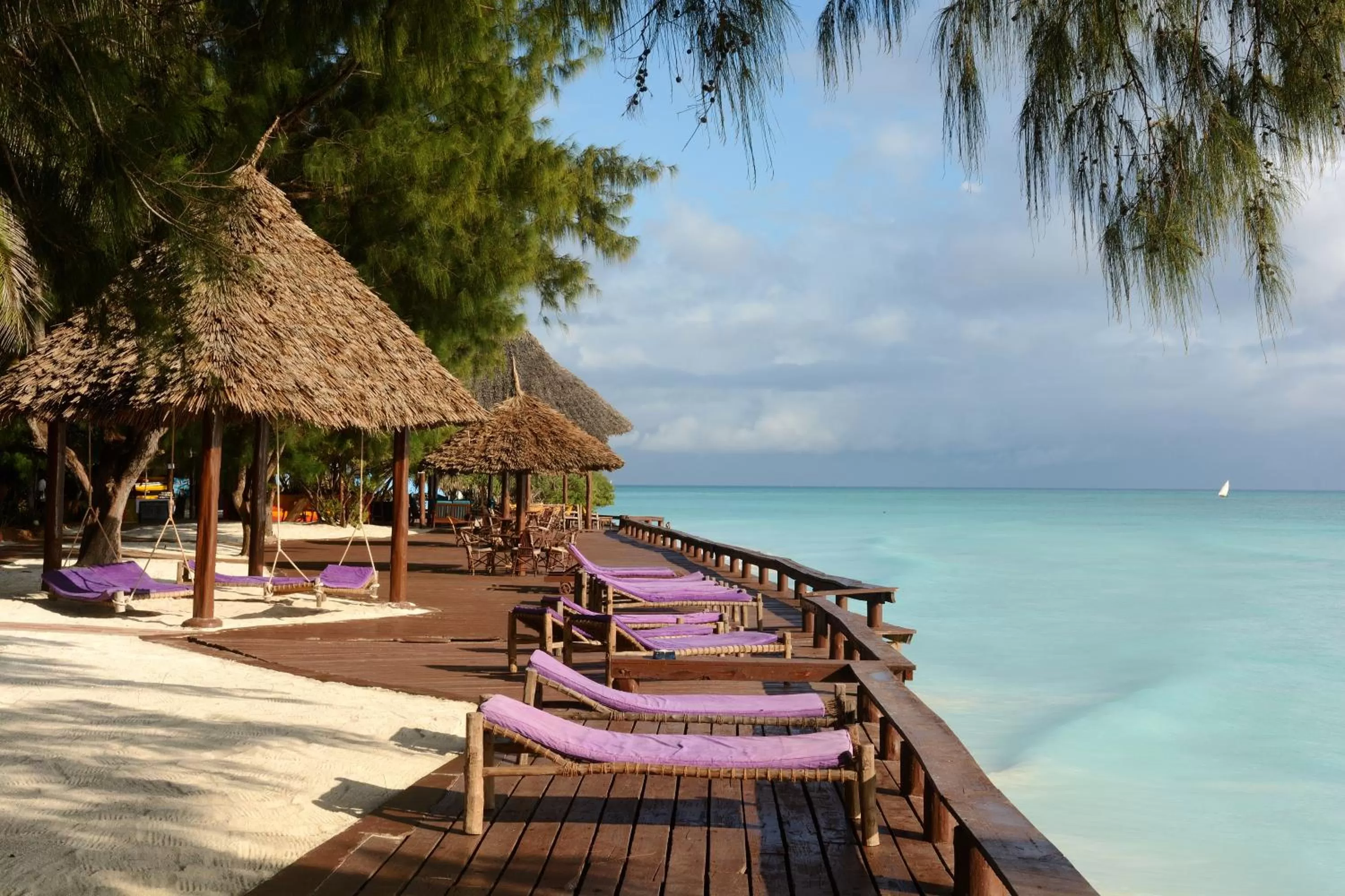 Sea view in Mnarani Beach Cottages