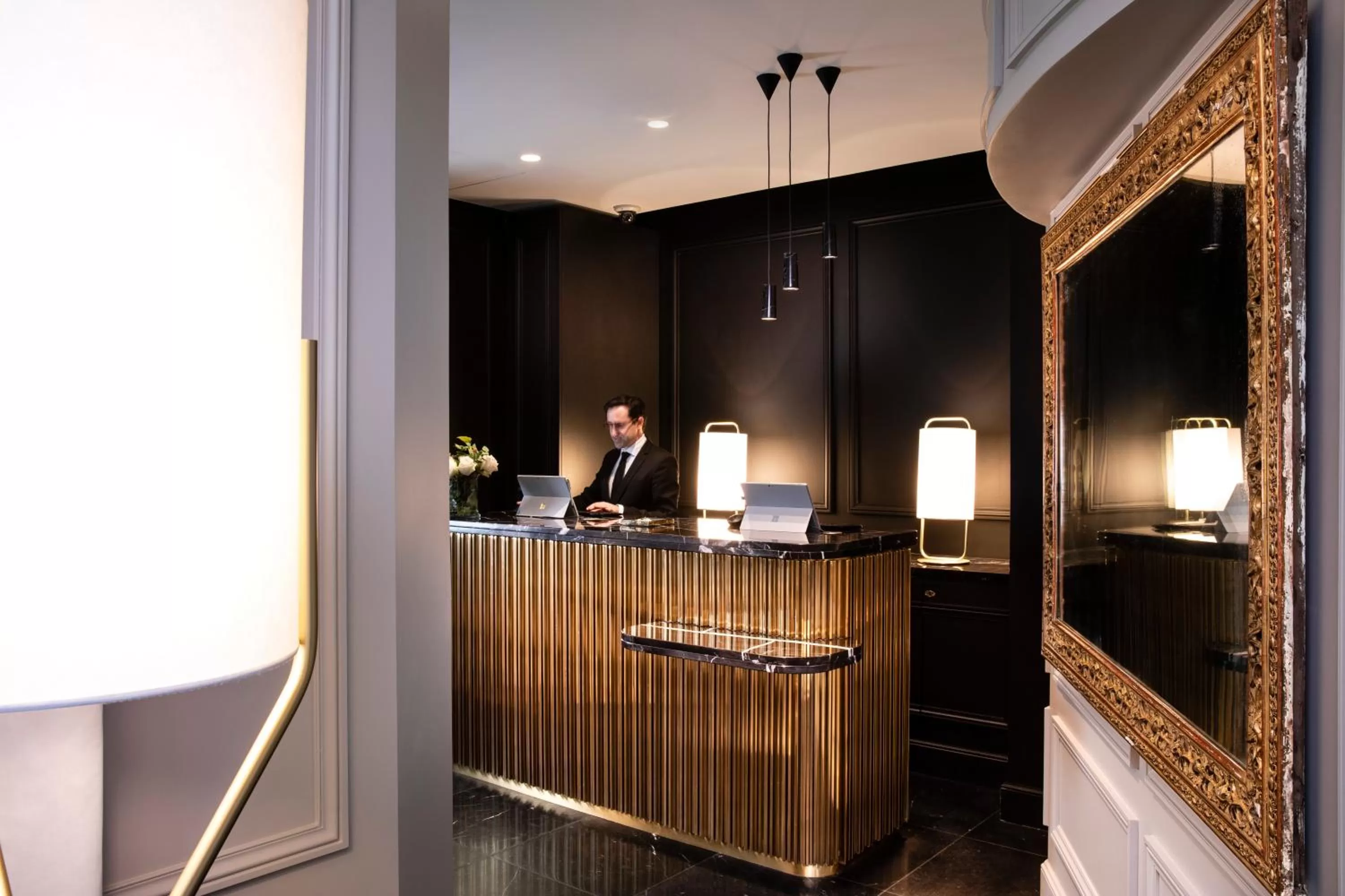 Lobby or reception in Le Damantin Hôtel & Spa