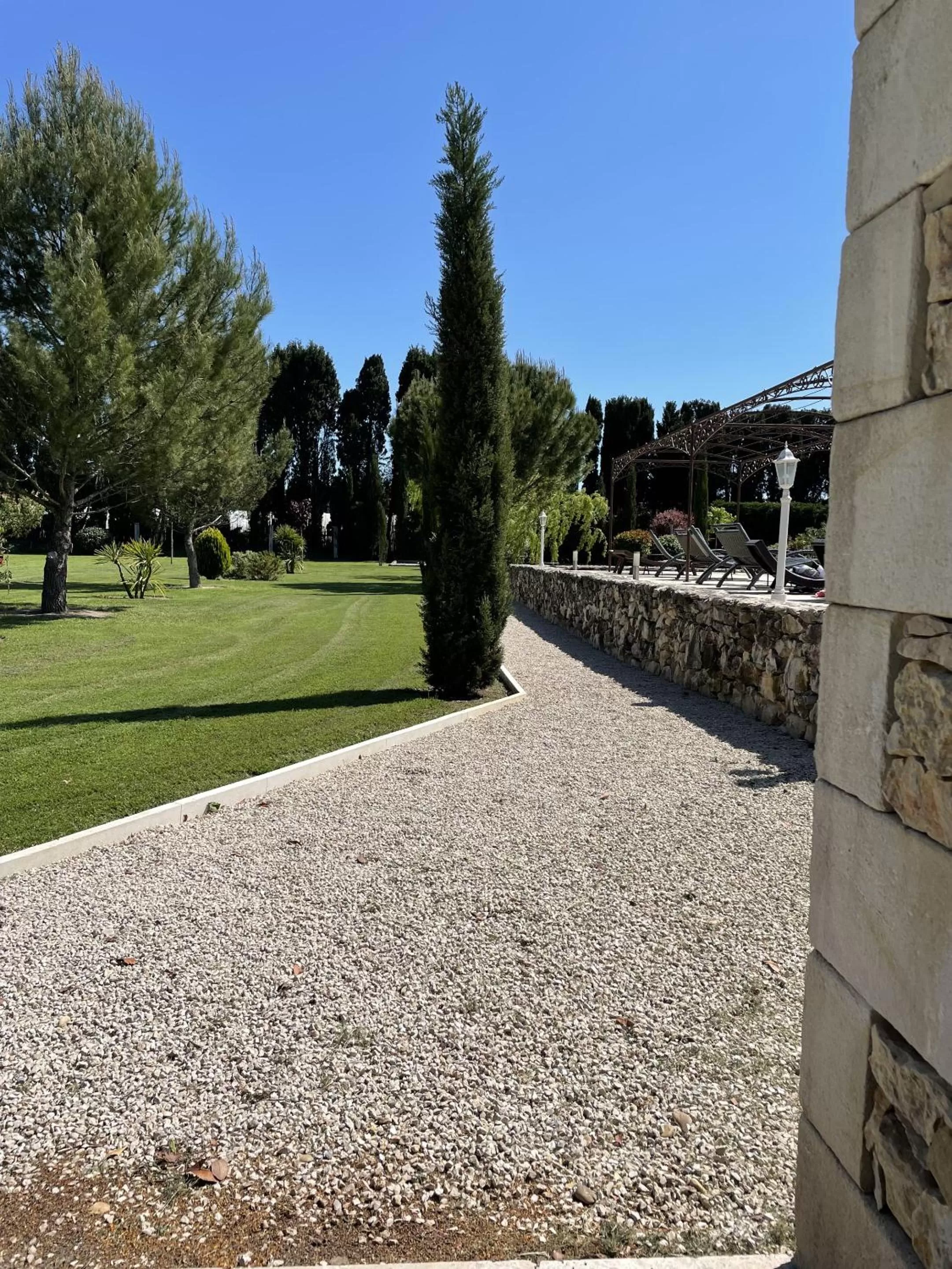 Bedroom in Le Mas Des Chutes