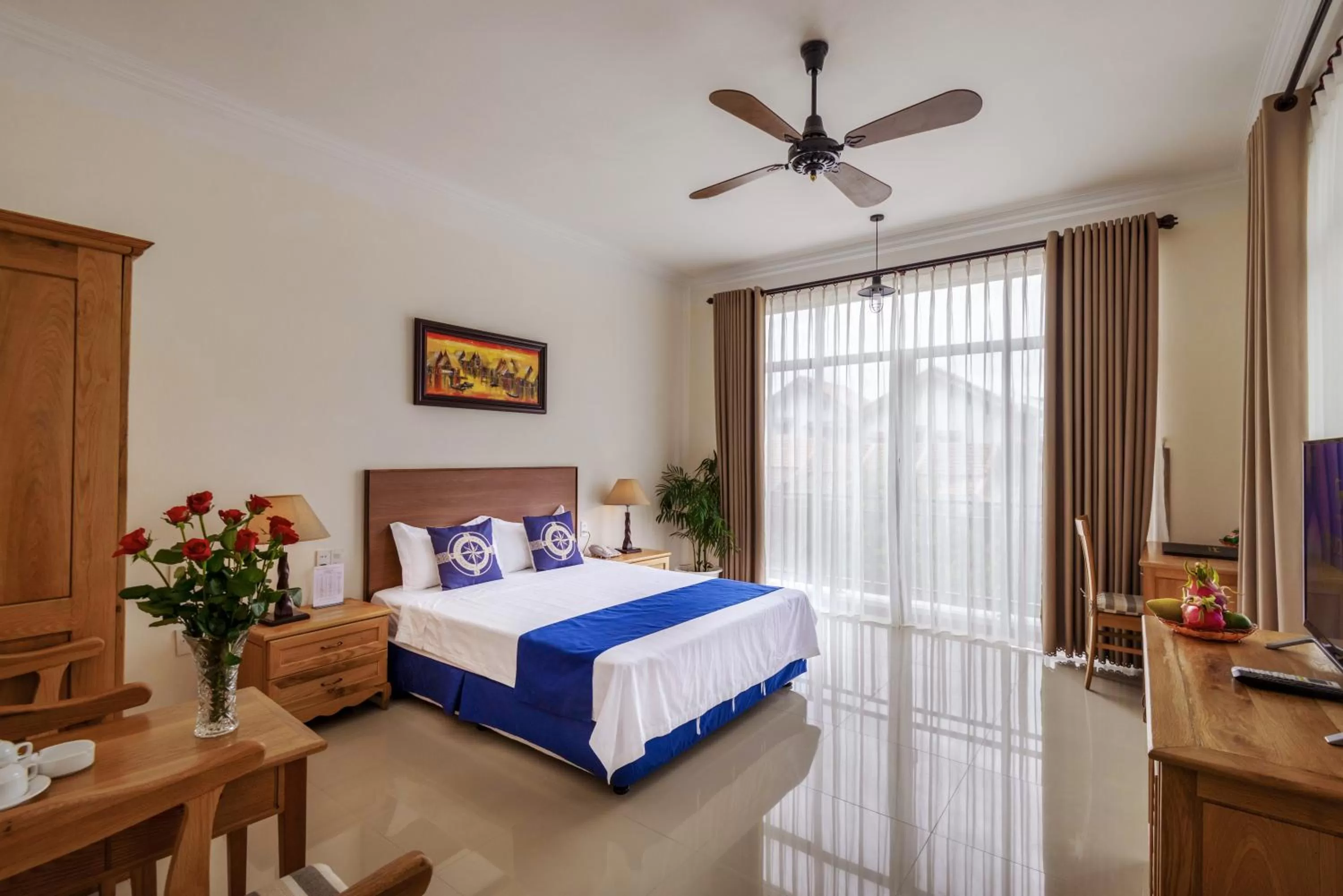 Bed in Santa Sea Villa