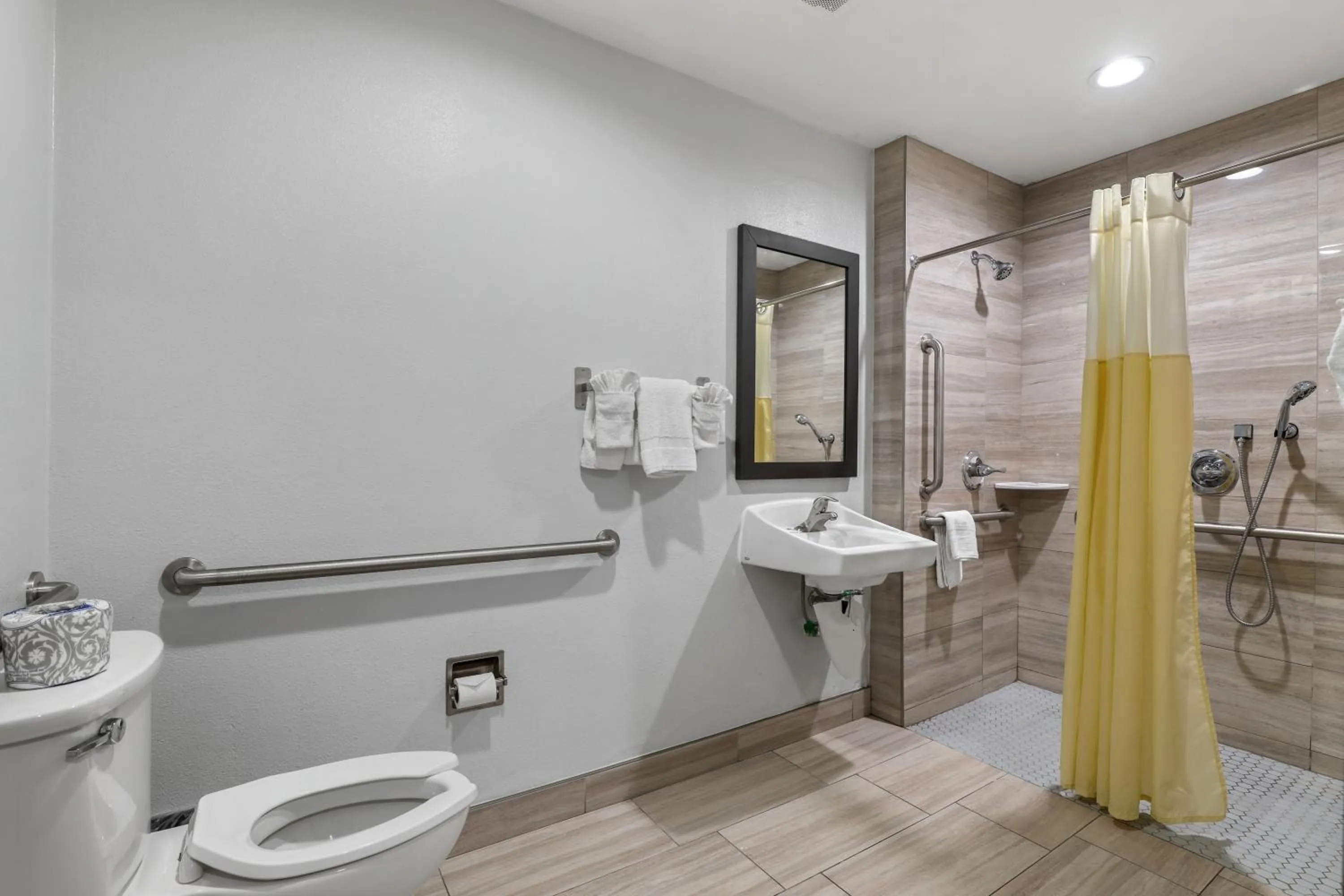 Bathroom in Motel 6-Escondido, CA