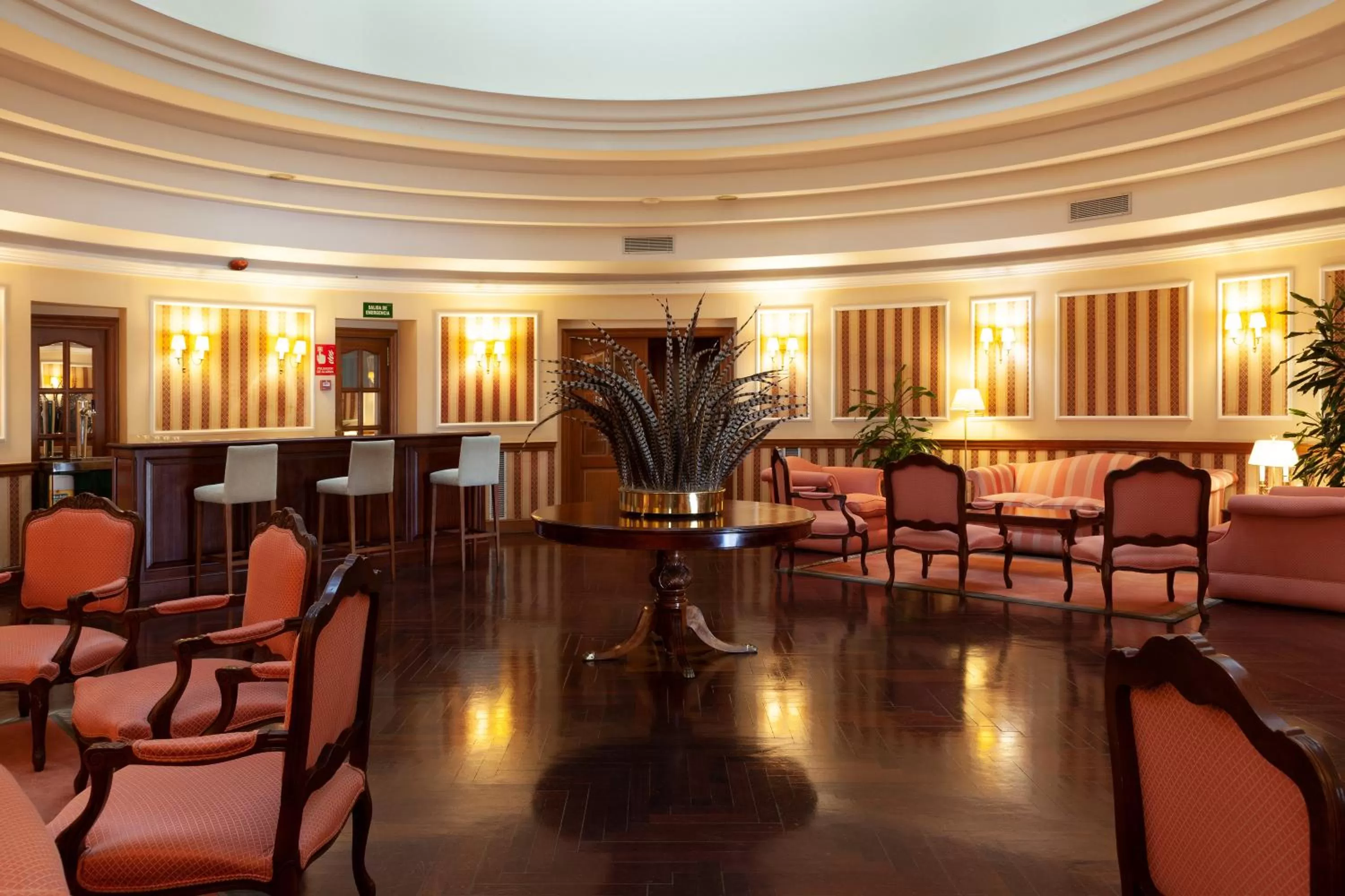 Living room in Hotel Hoyuela