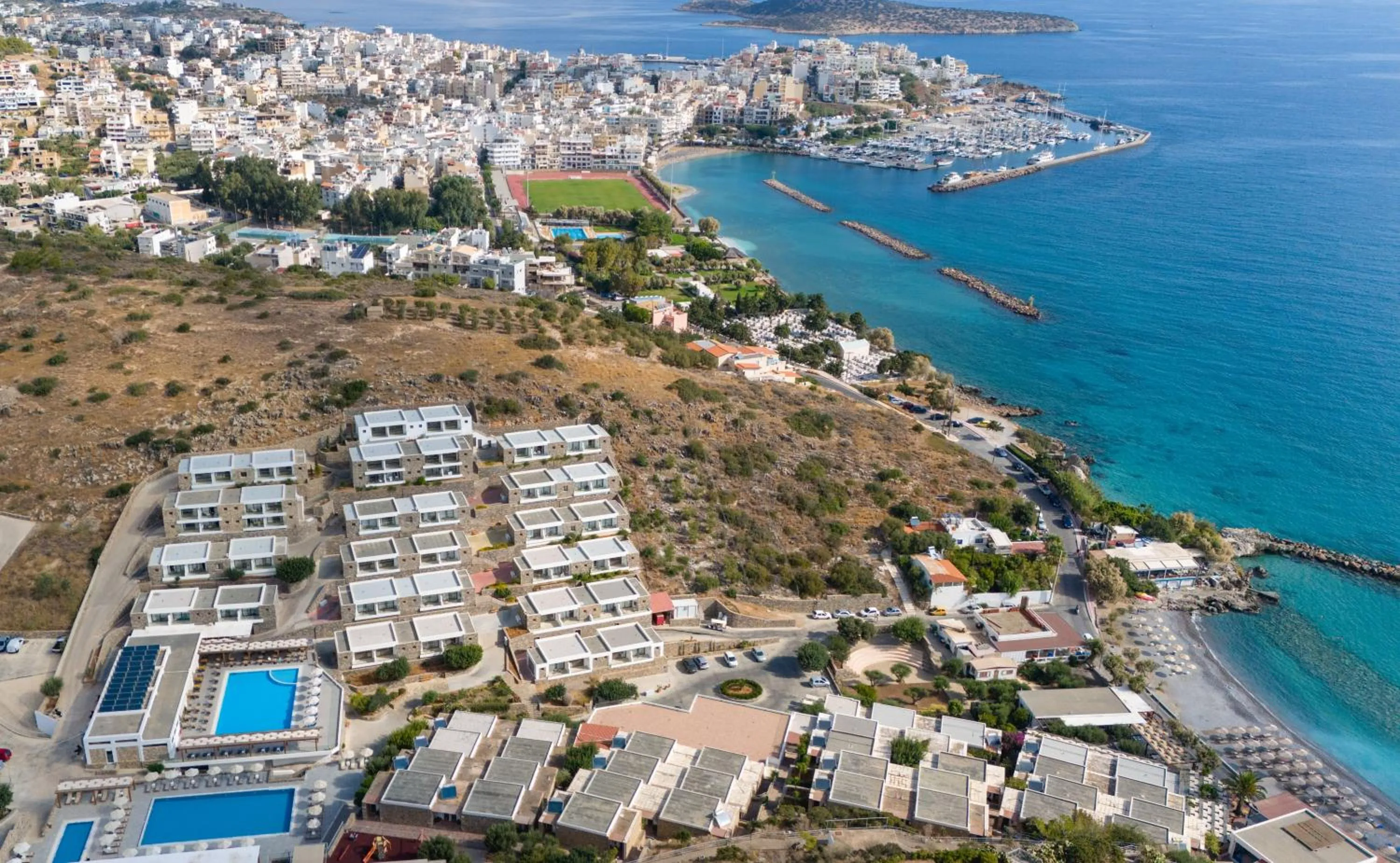 Bird's eye view in Ariadne Beach - Adults Only