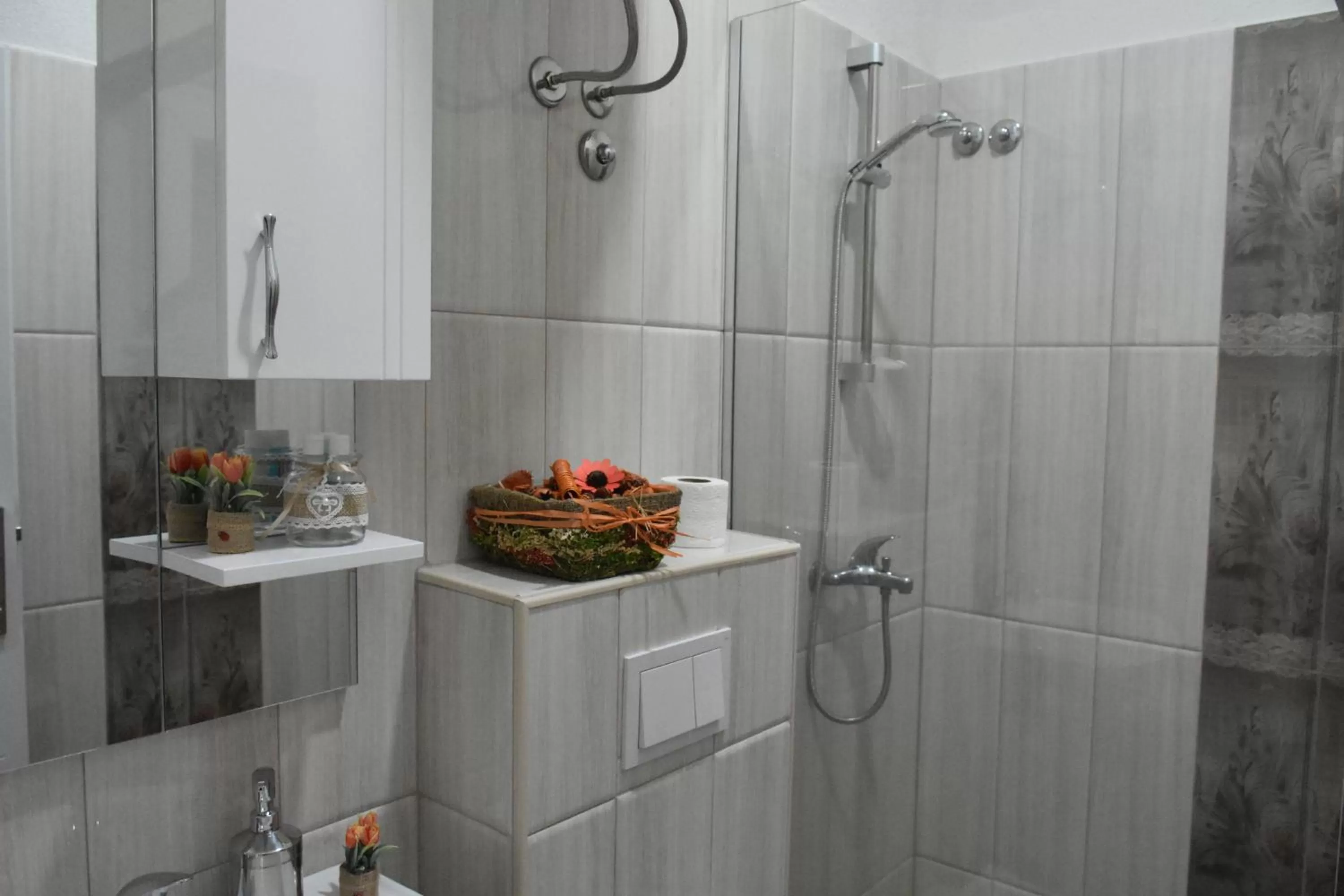 Bathroom in Hotel and winery LOZAR