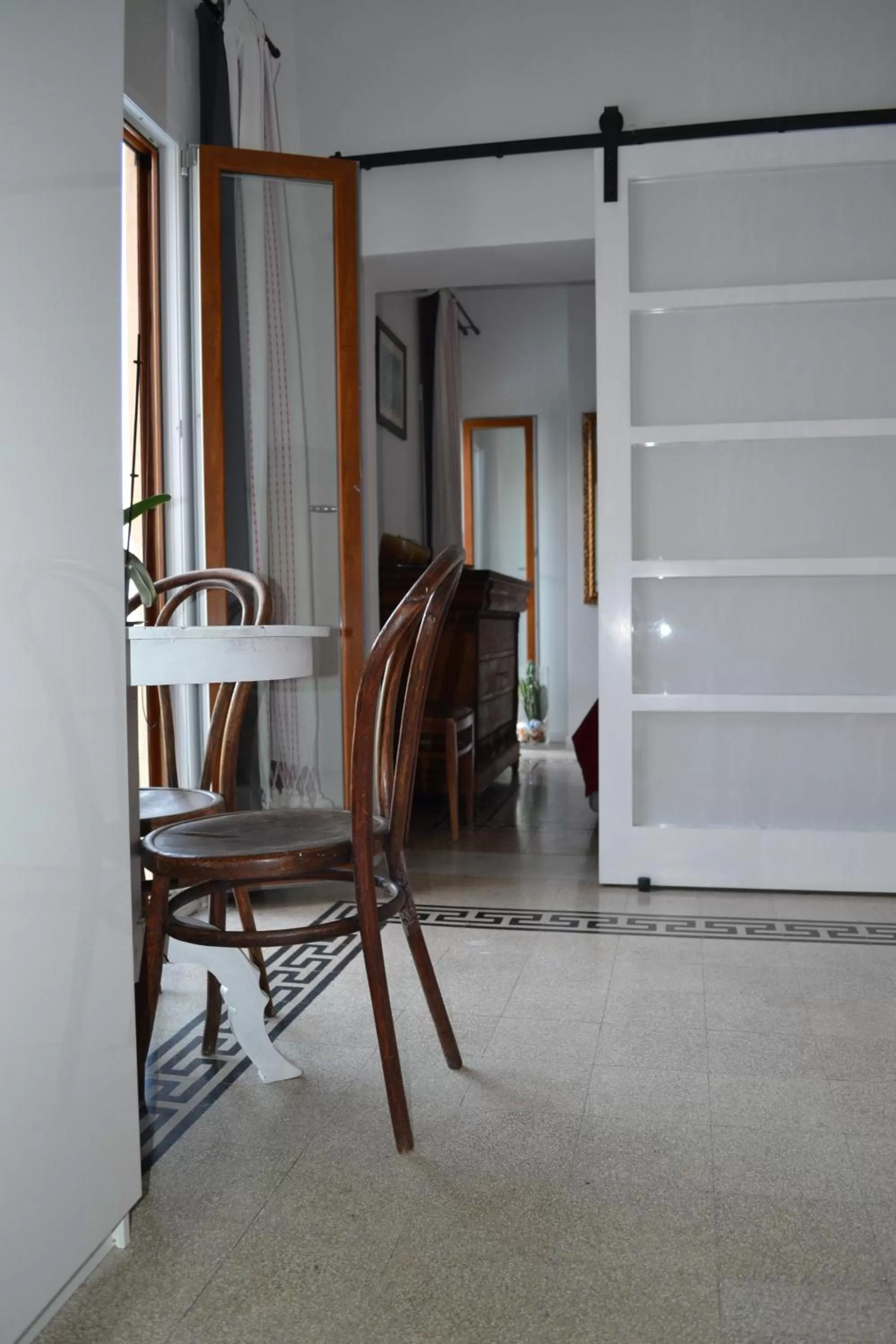 Seating area in B&B Charming House