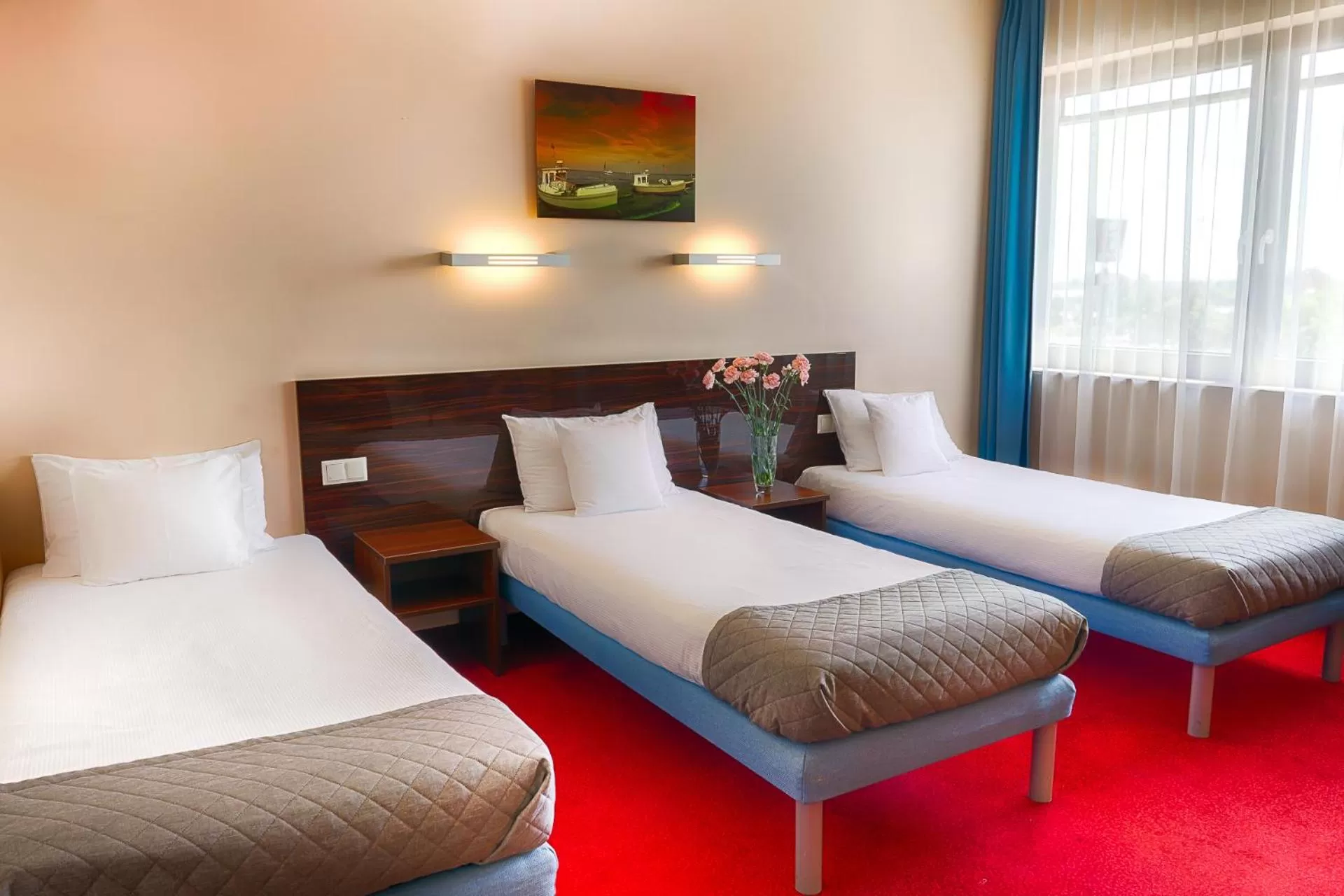 Photo of the whole room, Bed in Focus Hotel Gdańsk