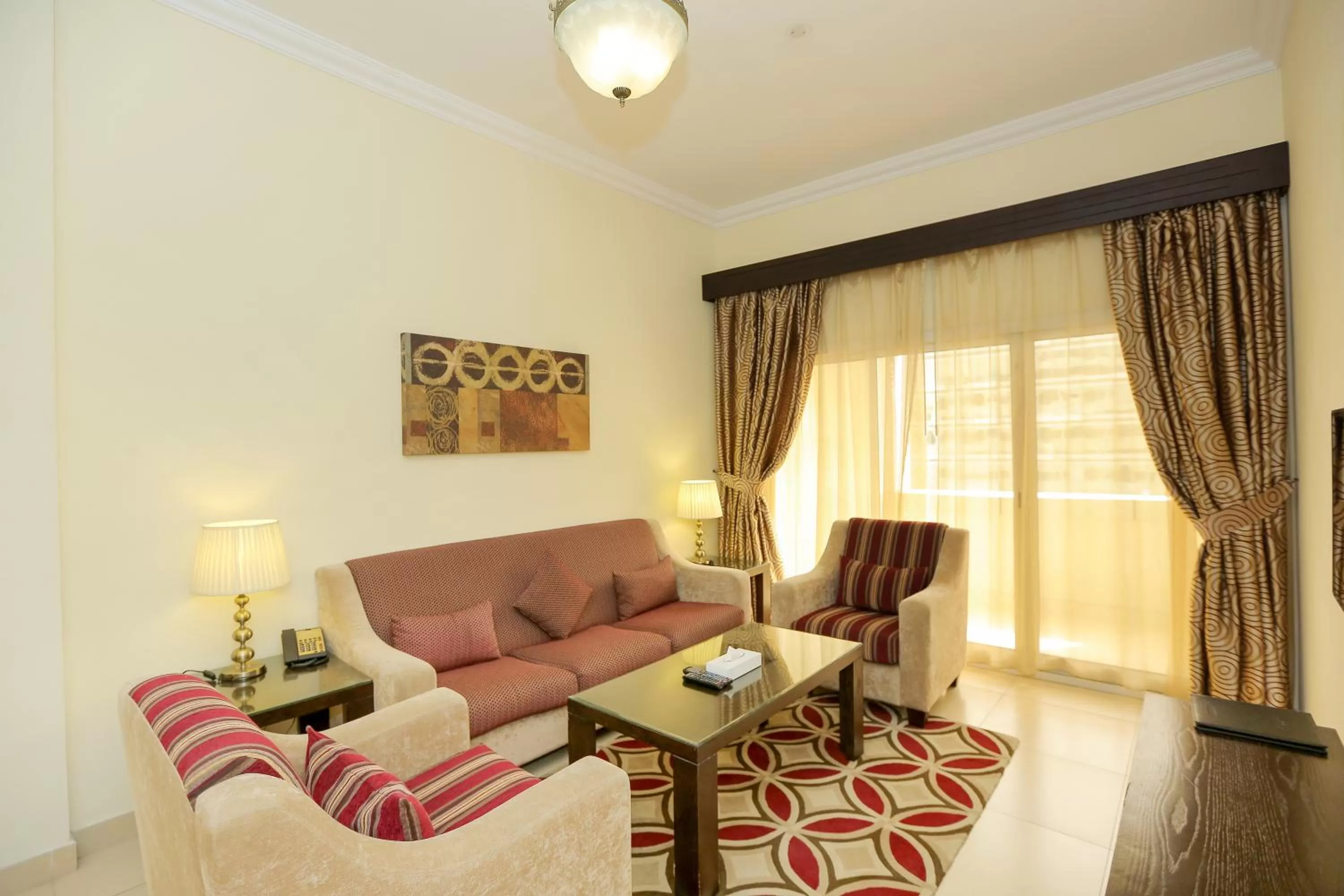 Living room in Ivory Grand Hotel Apartments
