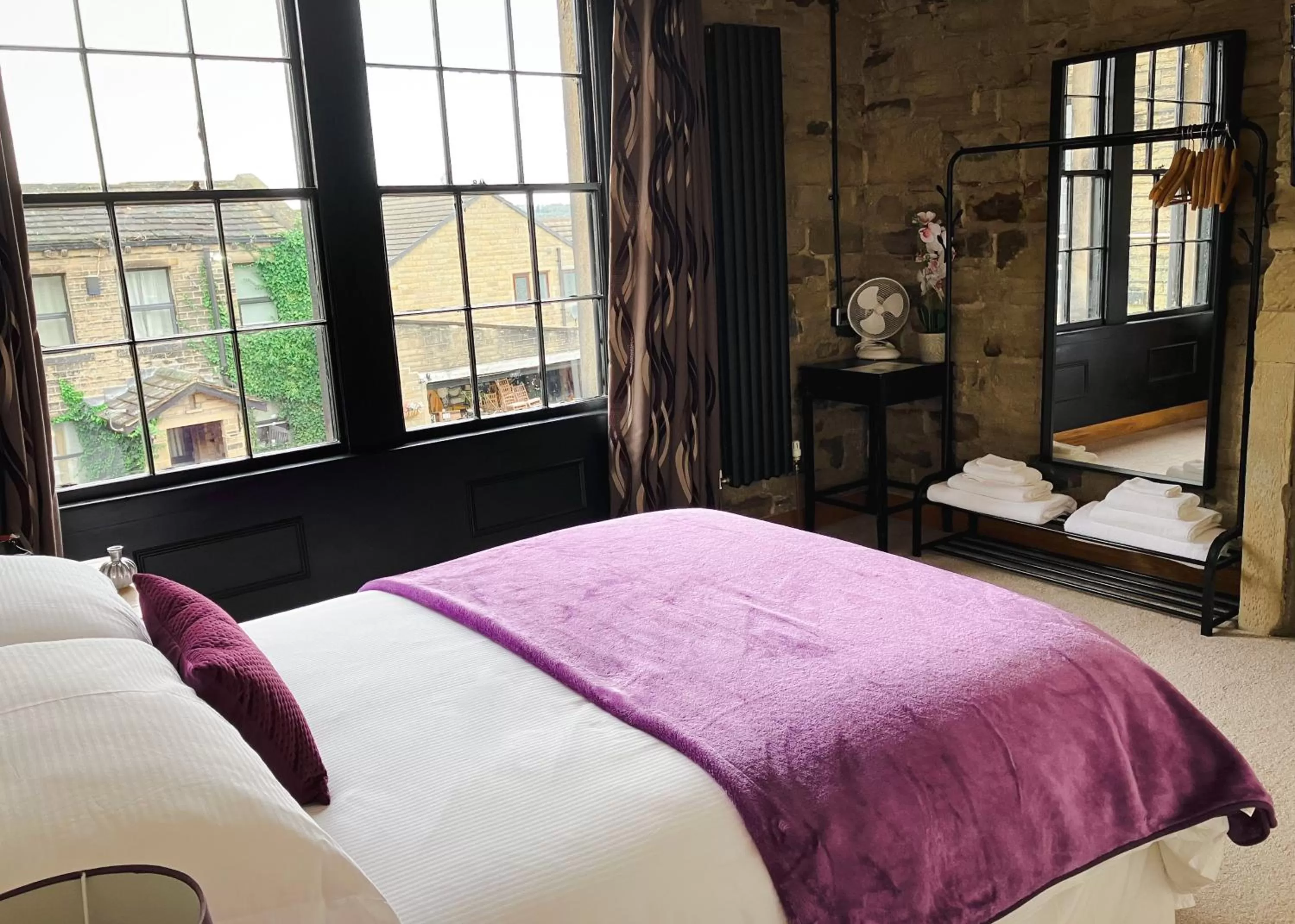 View (from property/room), Bed in The Weavers Shed