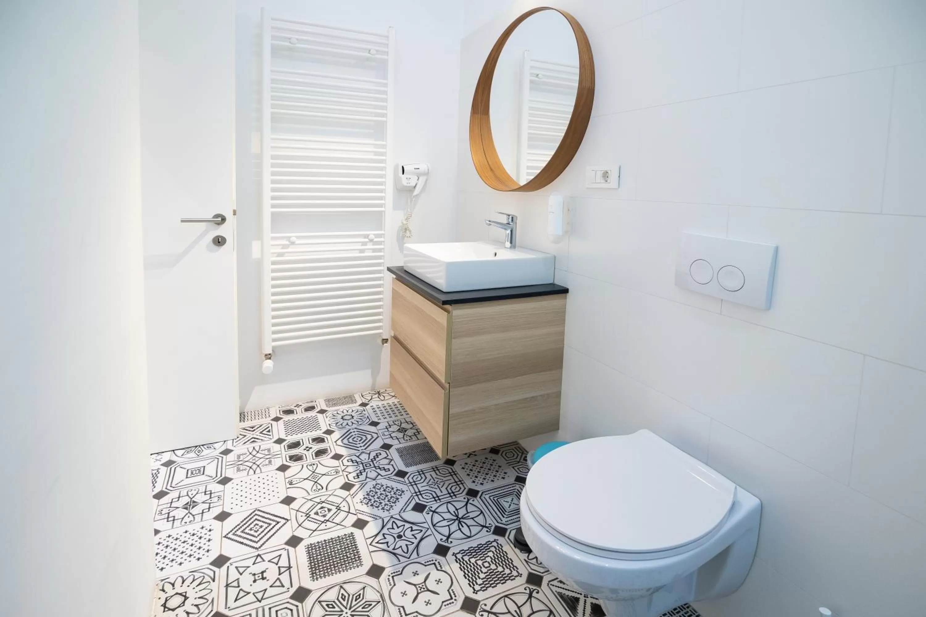 Toilet in Doma Zagreb Aparthotel