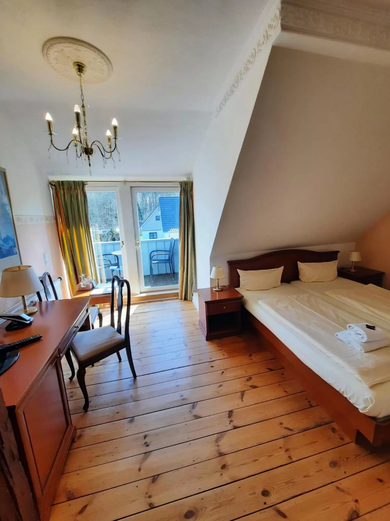 Photo of the whole room, Bed in Landhaus Bode