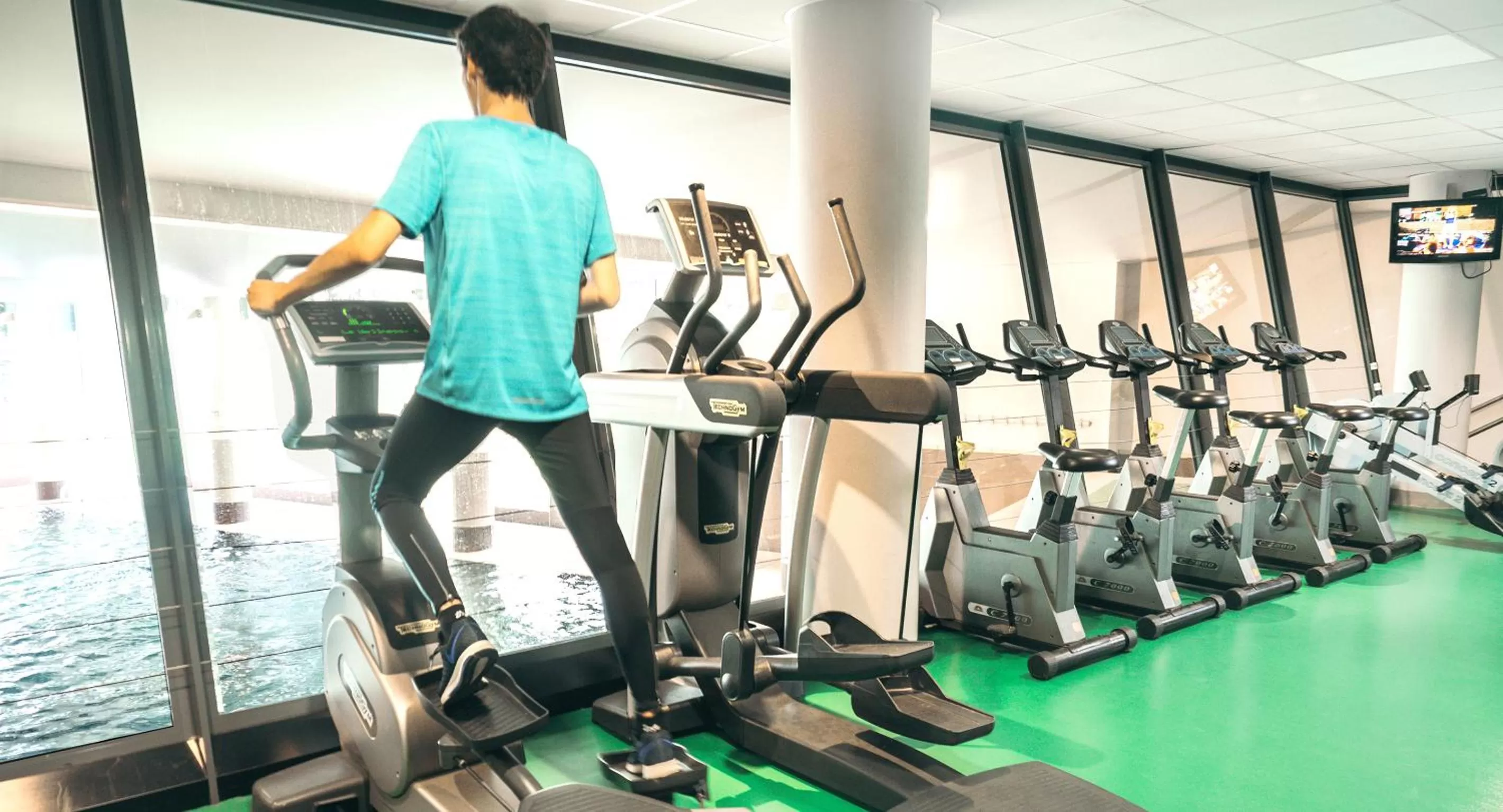 Fitness centre/facilities in Alliance Pornic Hôtel Thalasso & Spa