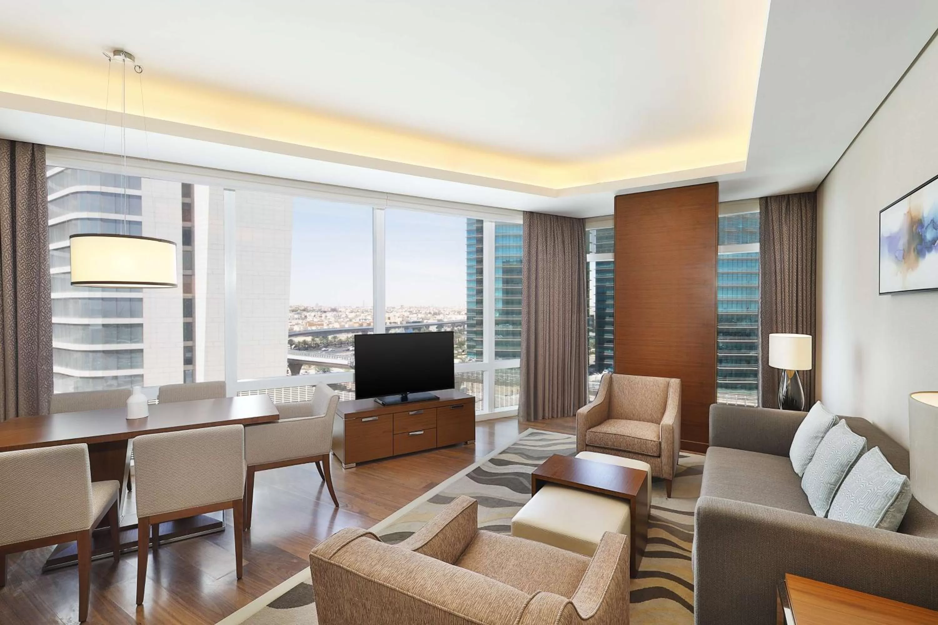 Living room in Hilton Riyadh Hotel & Residences