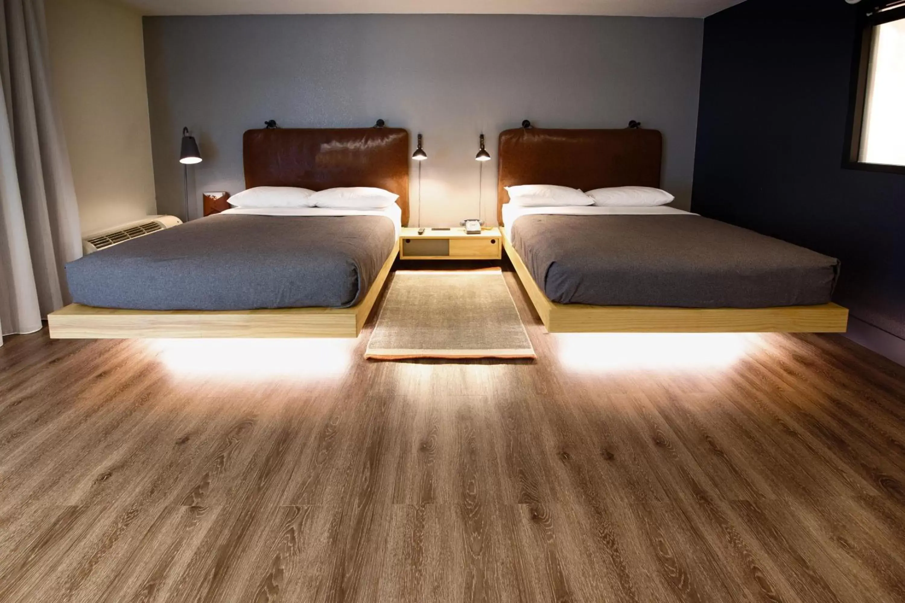 Queen Room with Two Queen Beds - Hearing Accessible in MOXY Phoenix Tempe/ASU Area Queen Room with Two Queen Beds - Hearing Accessible in MOXY Phoenix Tempe/ASU Area