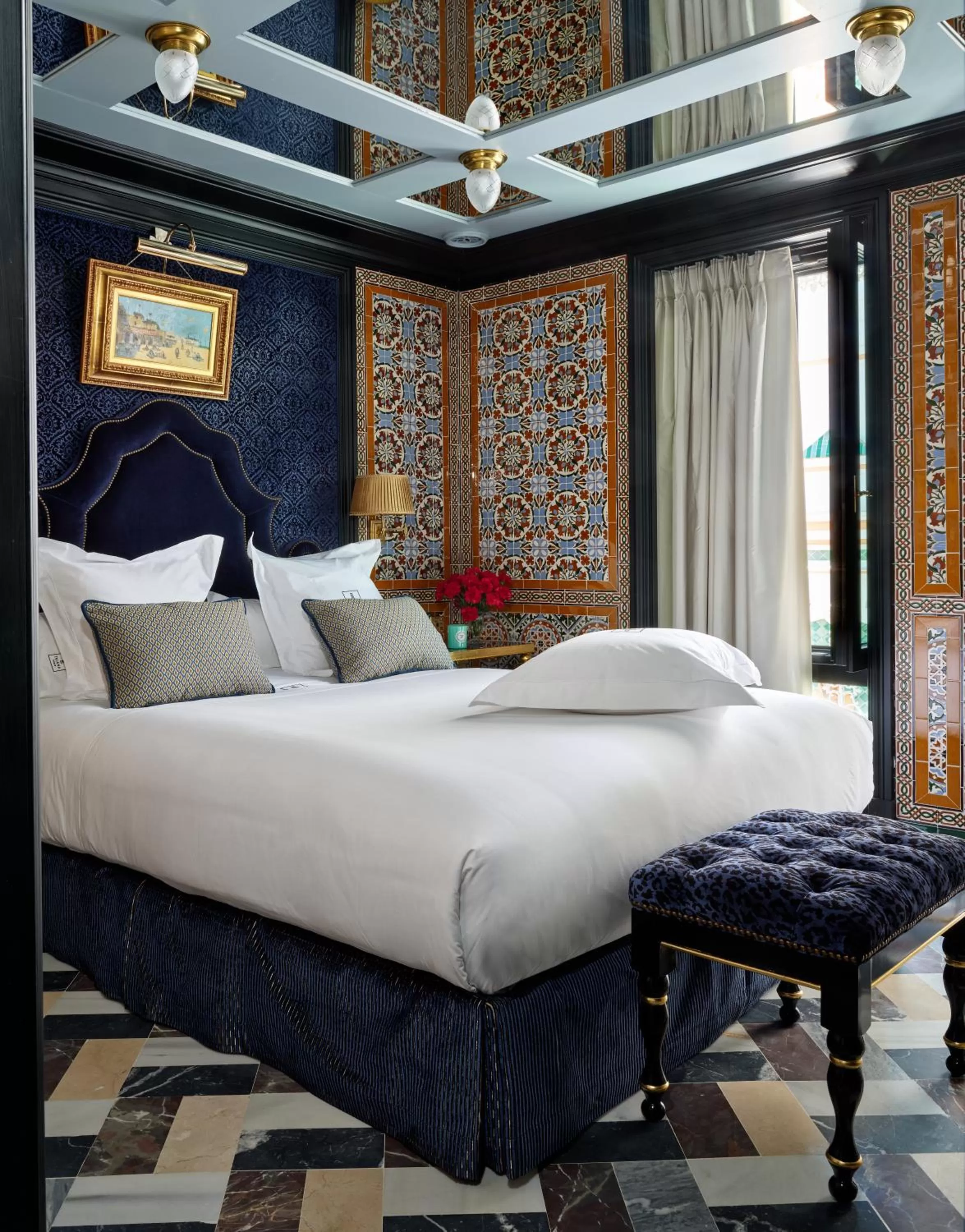 Bed in Hotel Boutique Triana House