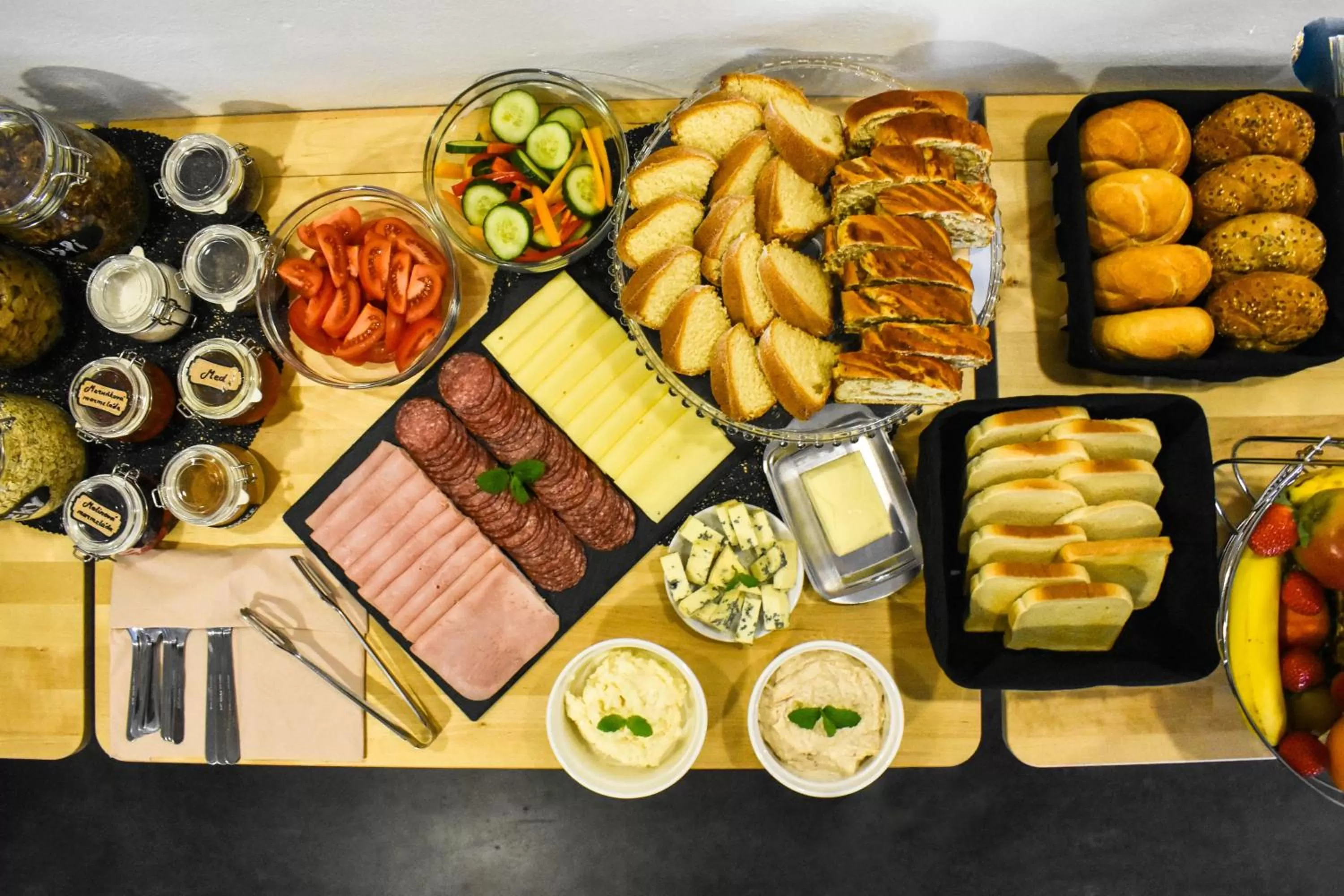 Food and drinks in Hotel Vincent