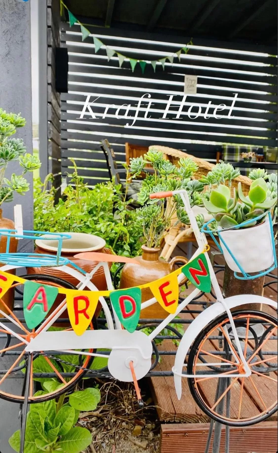 Garden in Kraft Hotel A61 Worms - Alzey