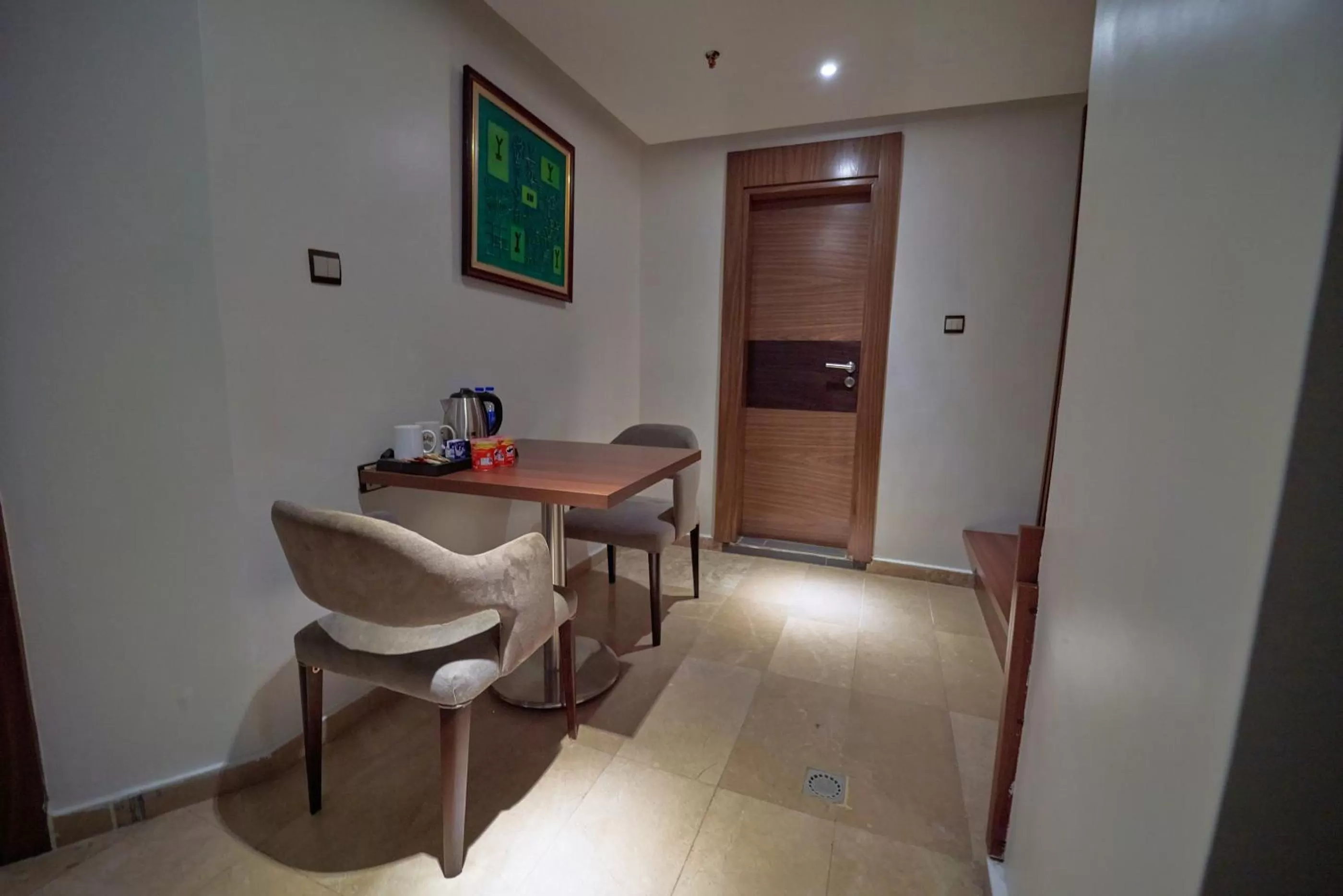 Seating area in The Lilygate Lagos