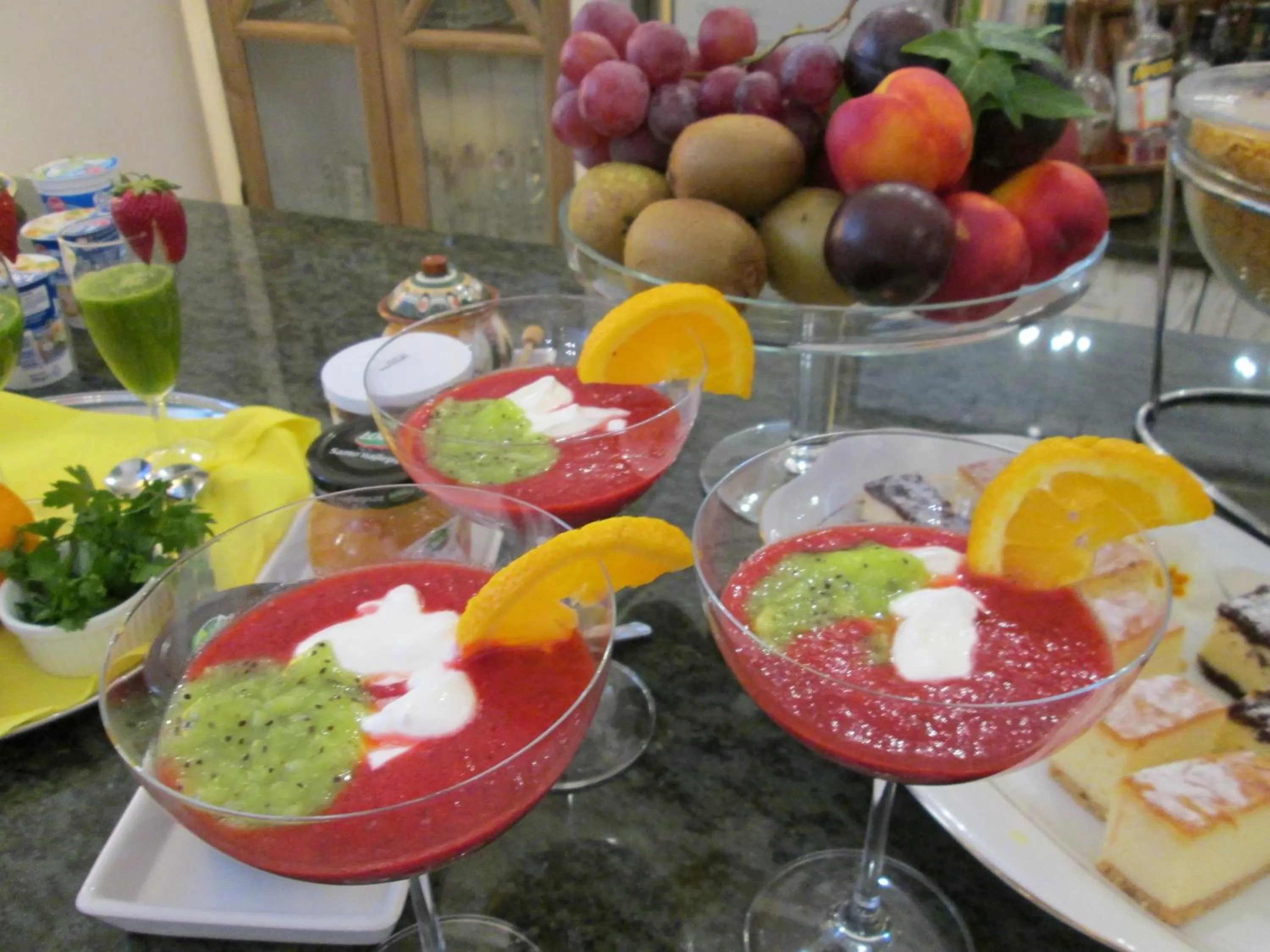 Breakfast in Hotel Sandro Silver & Spichlerz Antoniny